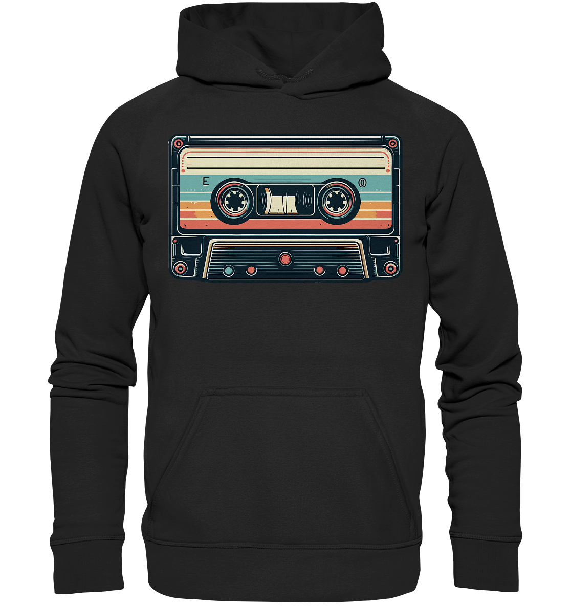 Musikkassette - Tape - Hoodie / Kapuzenpullover
