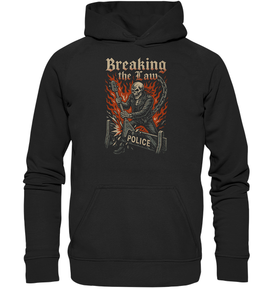 Breaking the Law - Skull - Hoodie / Kapuzenpullover