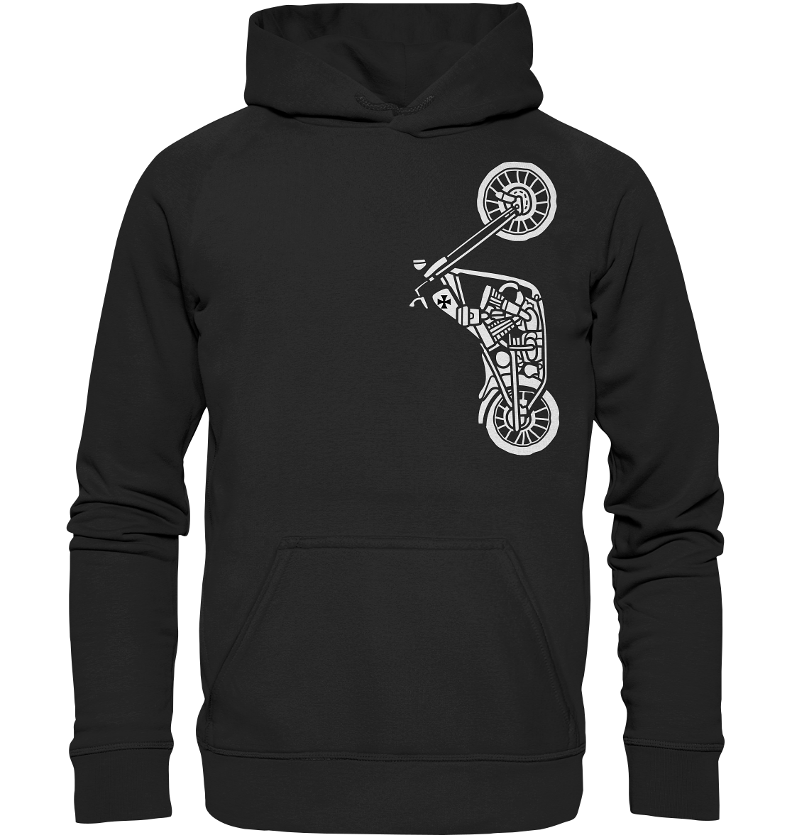 Motorrad - Chopper - Hoodie / Kapuzenpullover