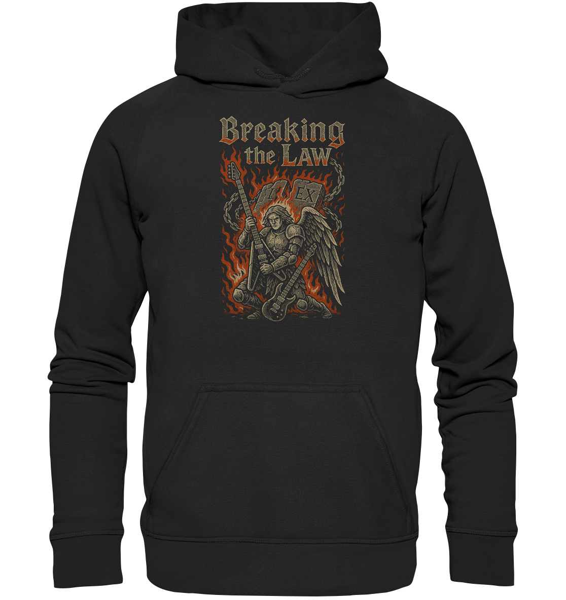 Breaking the Law - Guitar - Hoodie / Kapuzenpullover