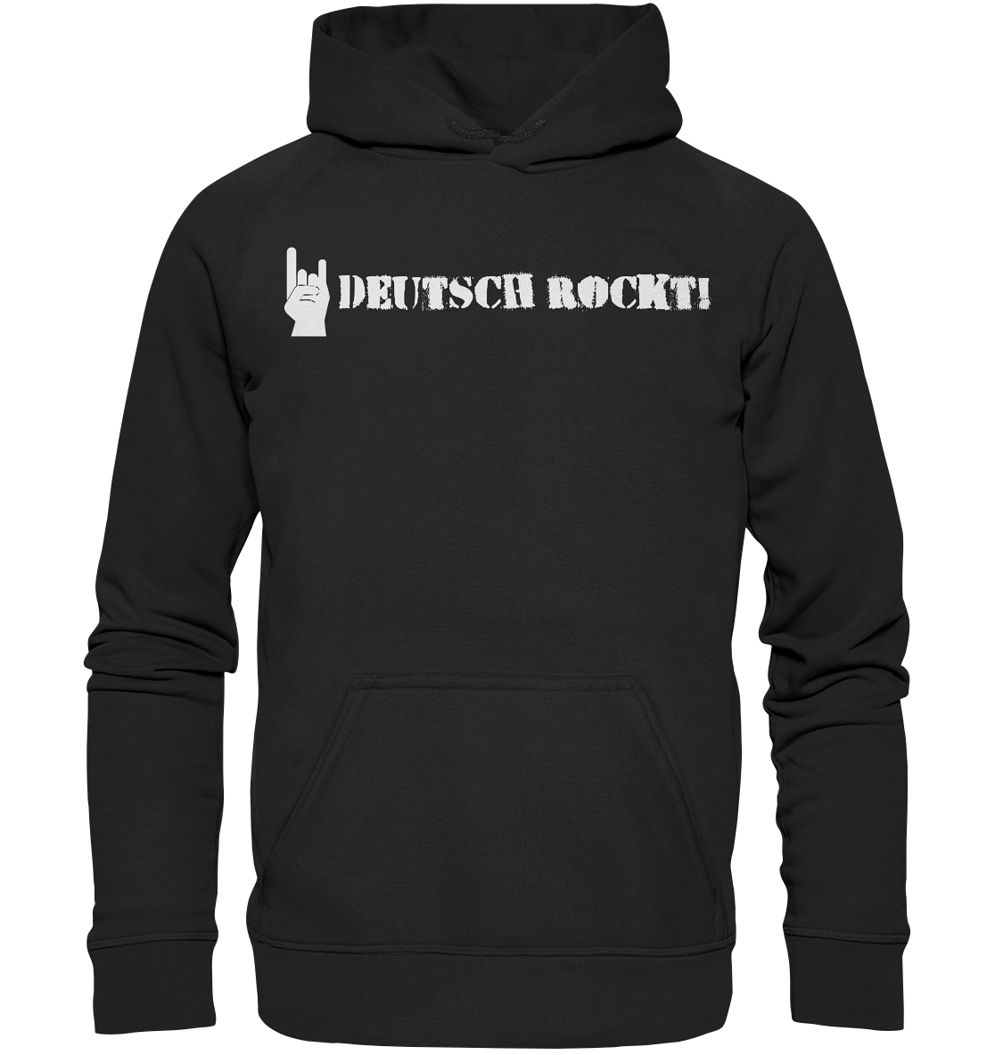 DEUTSCH ROCKT - Logo - Hoodie / Kapuzenpullover