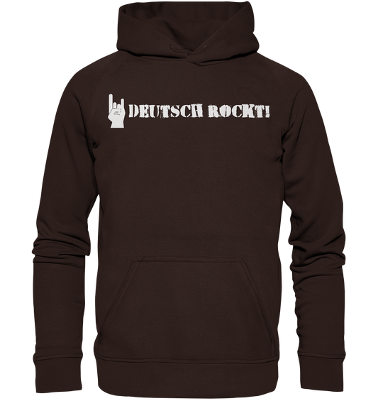 DEUTSCH ROCKT - Logo - Hoodie / Kapuzenpullover