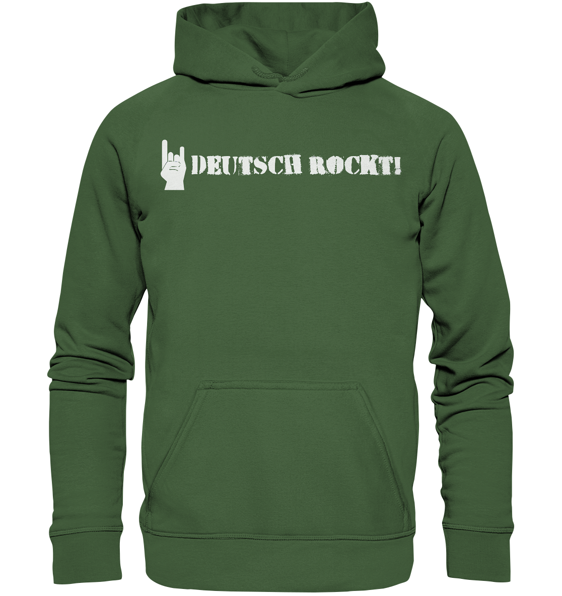 DEUTSCH ROCKT - Logo - Hoodie / Kapuzenpullover