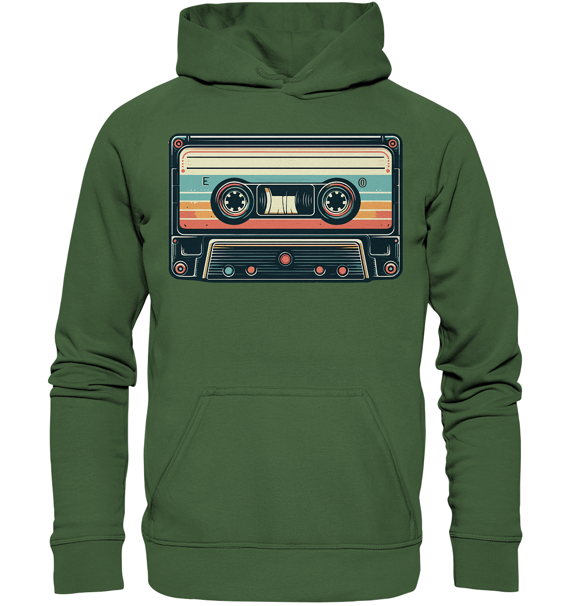 Musikkassette - Tape - Hoodie / Kapuzenpullover