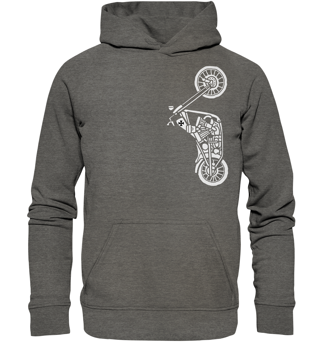 Motorrad - Chopper - Hoodie / Kapuzenpullover