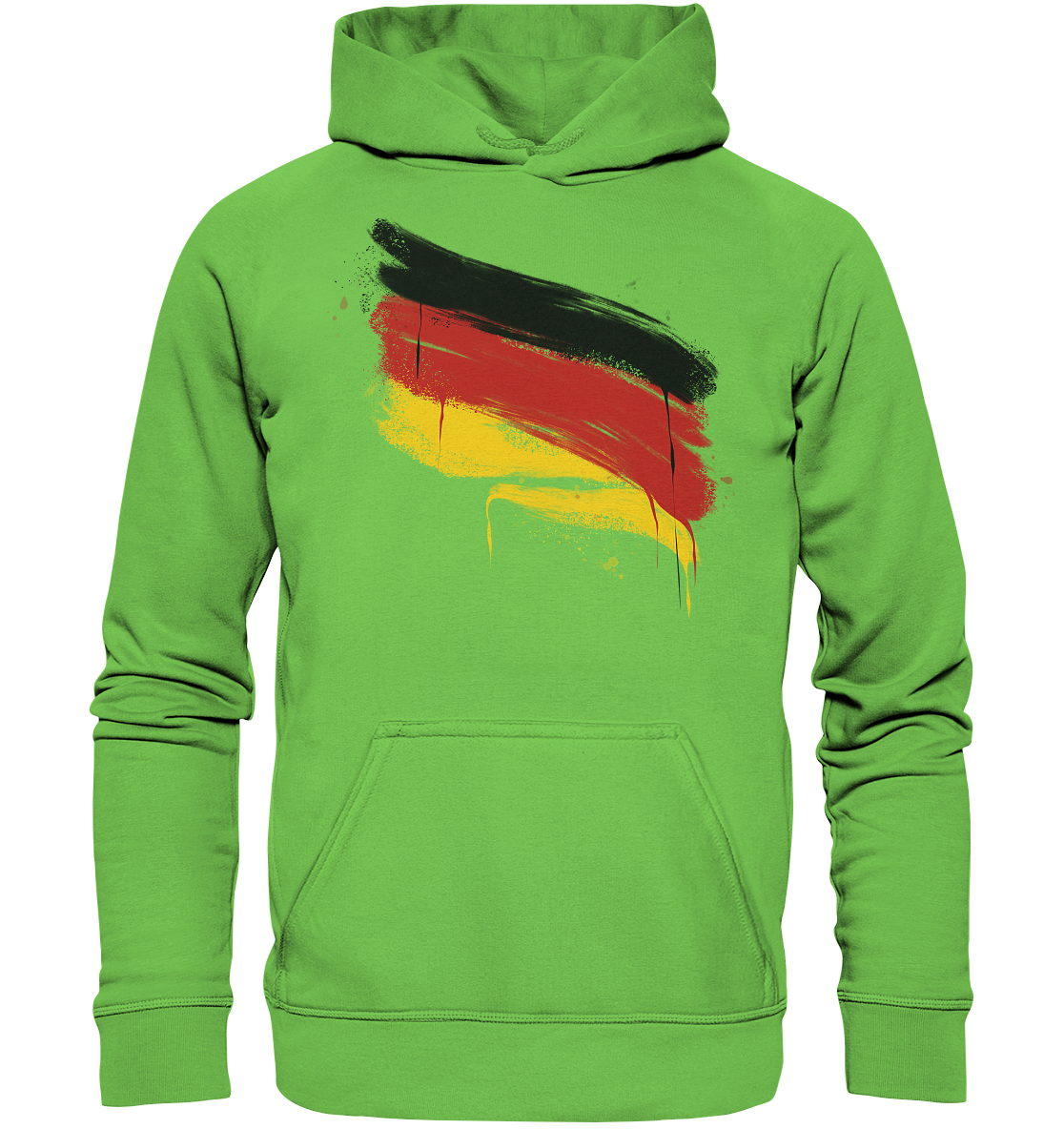 Deutschland Fahne - Hoodie / Kapuzenpullover