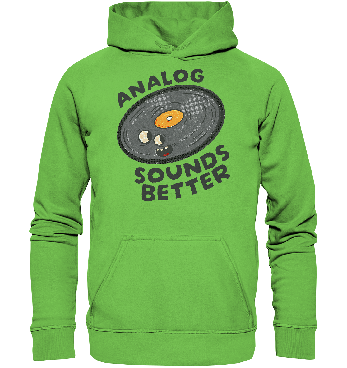 Analog Sounds Better - Vinyl - Hoodie