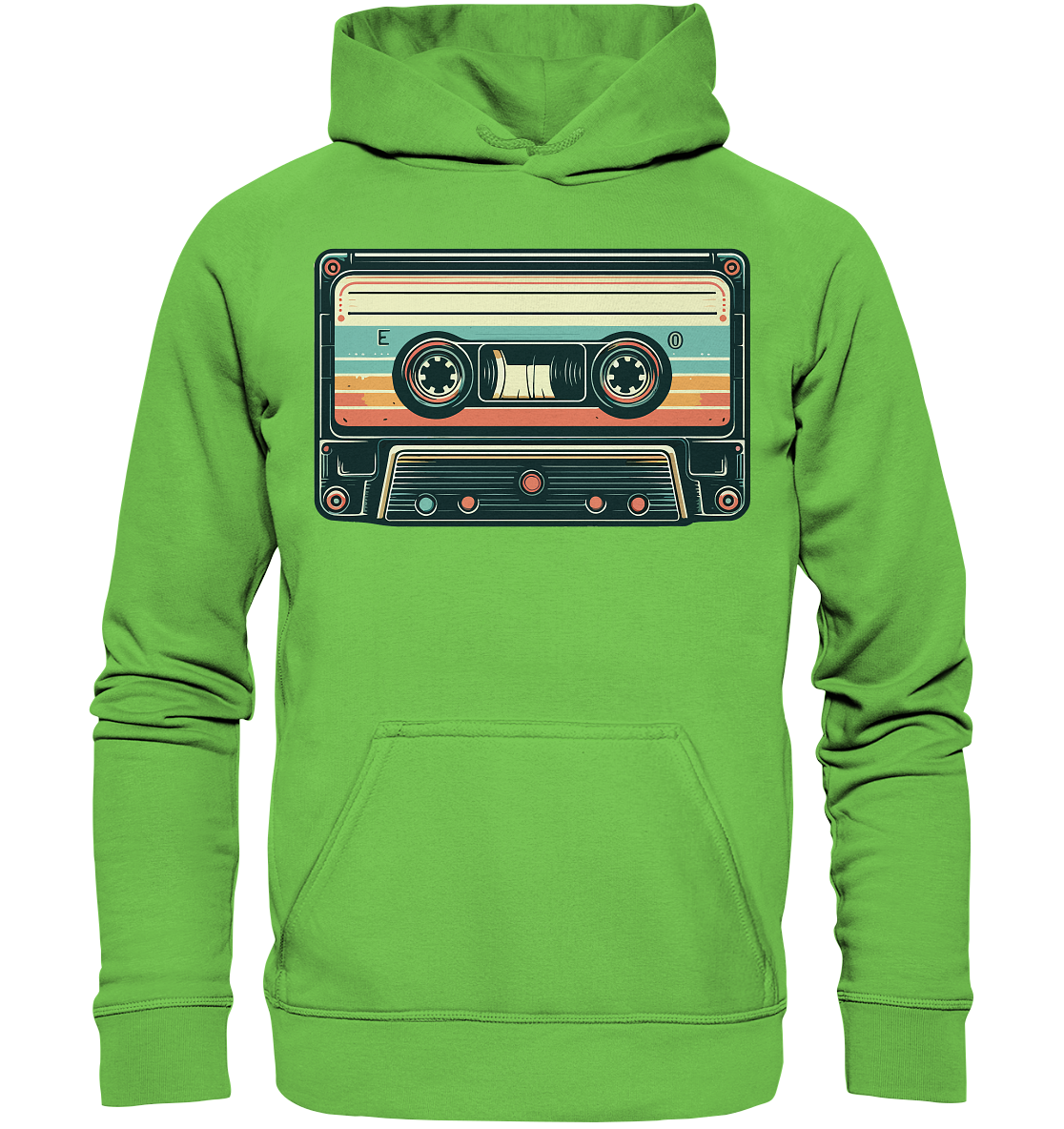 Musikkassette - Tape - Hoodie / Kapuzenpullover
