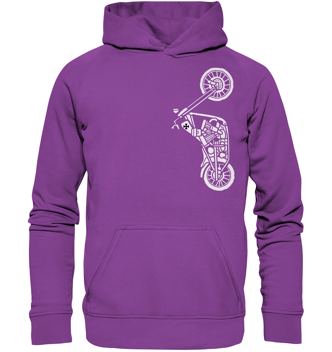 Motorrad - Chopper - Hoodie / Kapuzenpullover