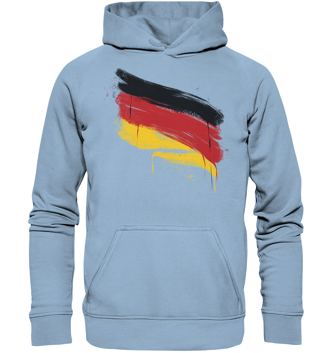 Deutschland Fahne - Hoodie / Kapuzenpullover
