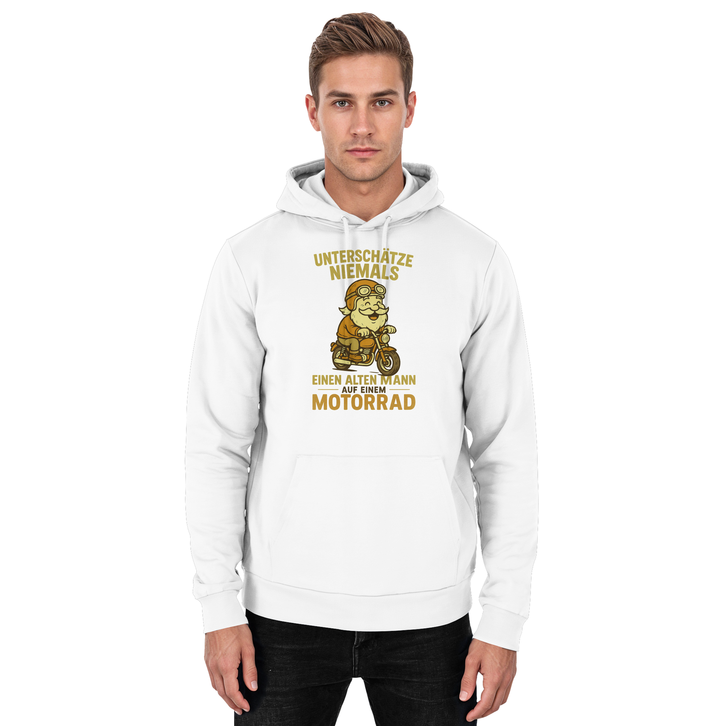 Alter Biker - Hoodie / Kapuzenpullover