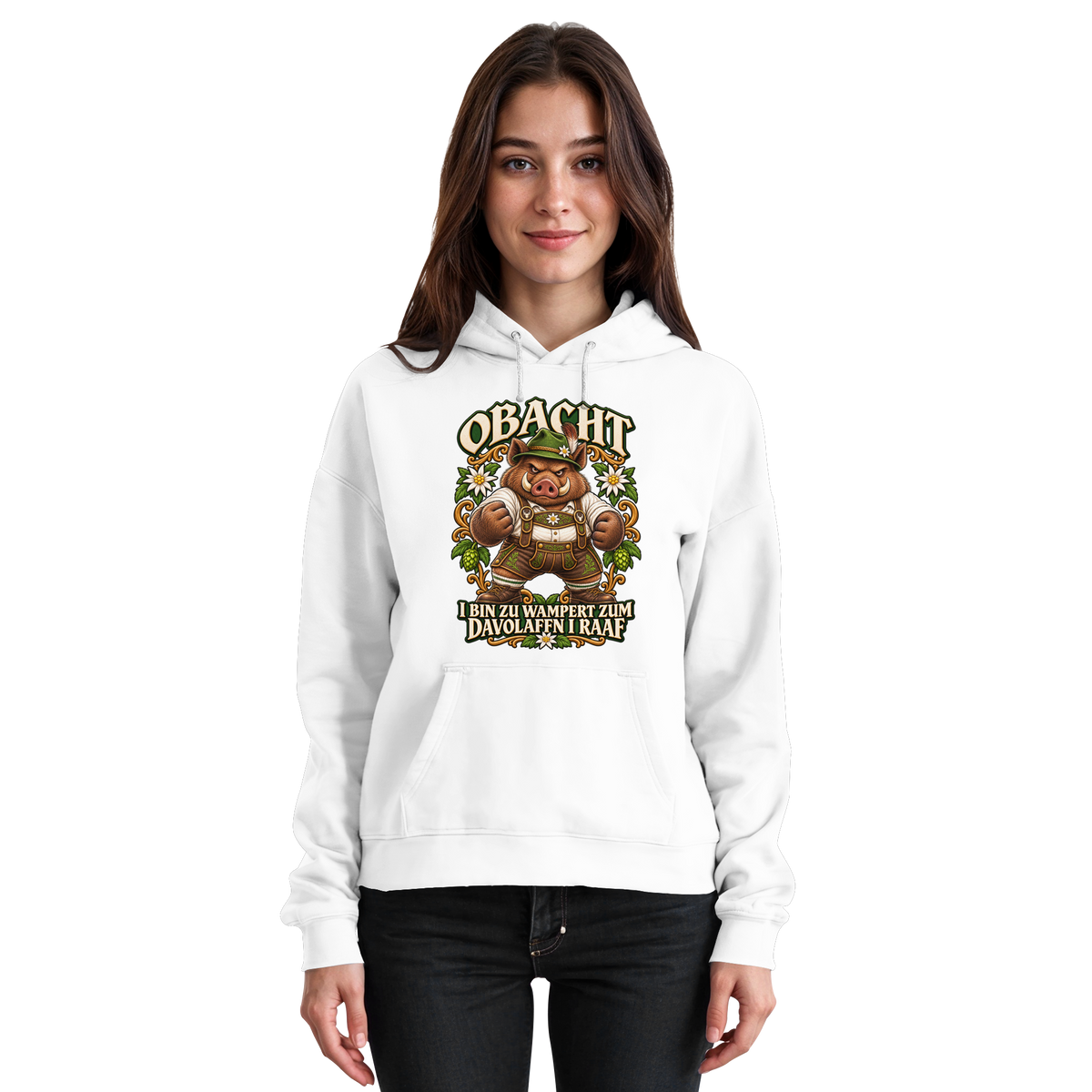 Obacht - I bin zu wampert - Hoodie