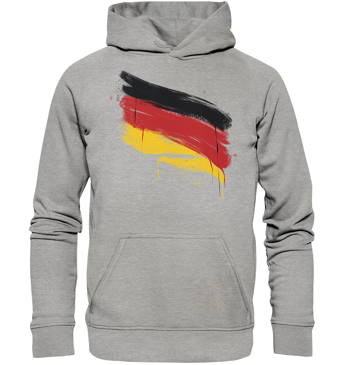 Deutschland Fahne - Hoodie / Kapuzenpullover