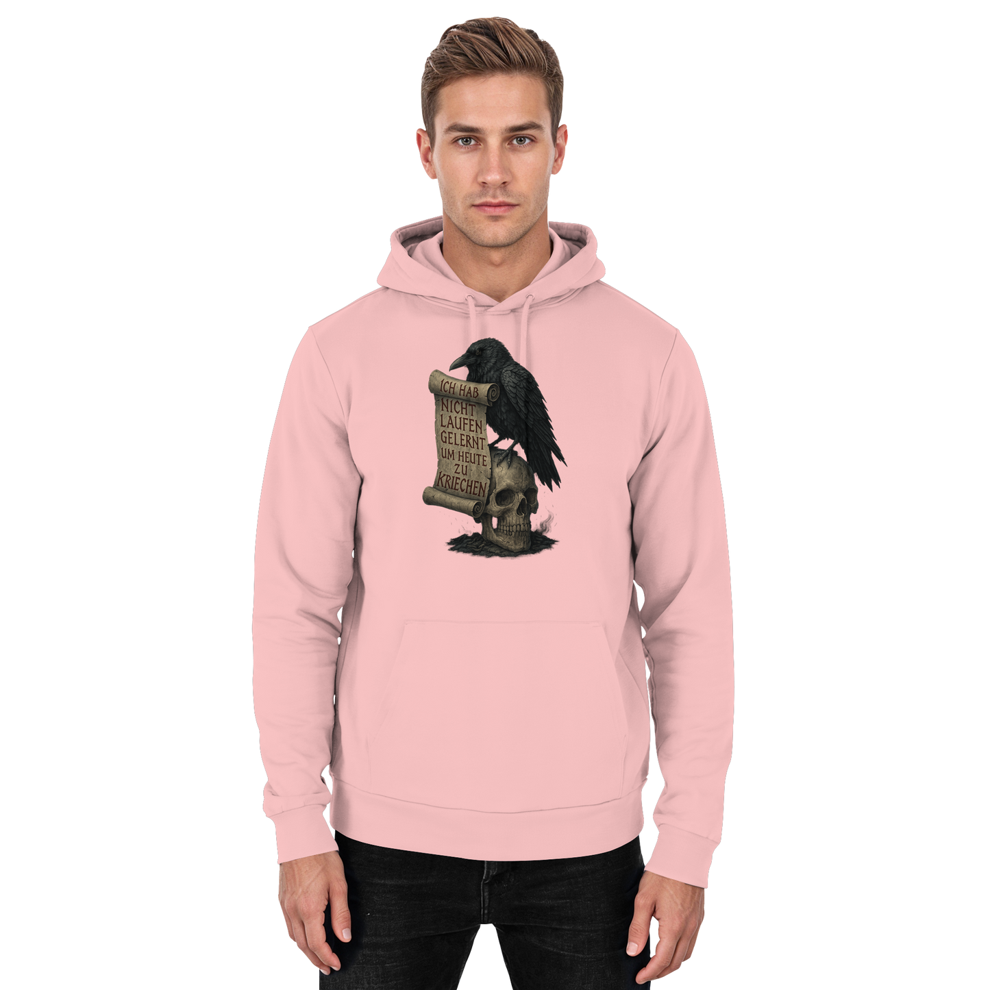 Ich hab nicht laufen gelernt um heute zu kriechen - Hoodie / Kapuzenpullover