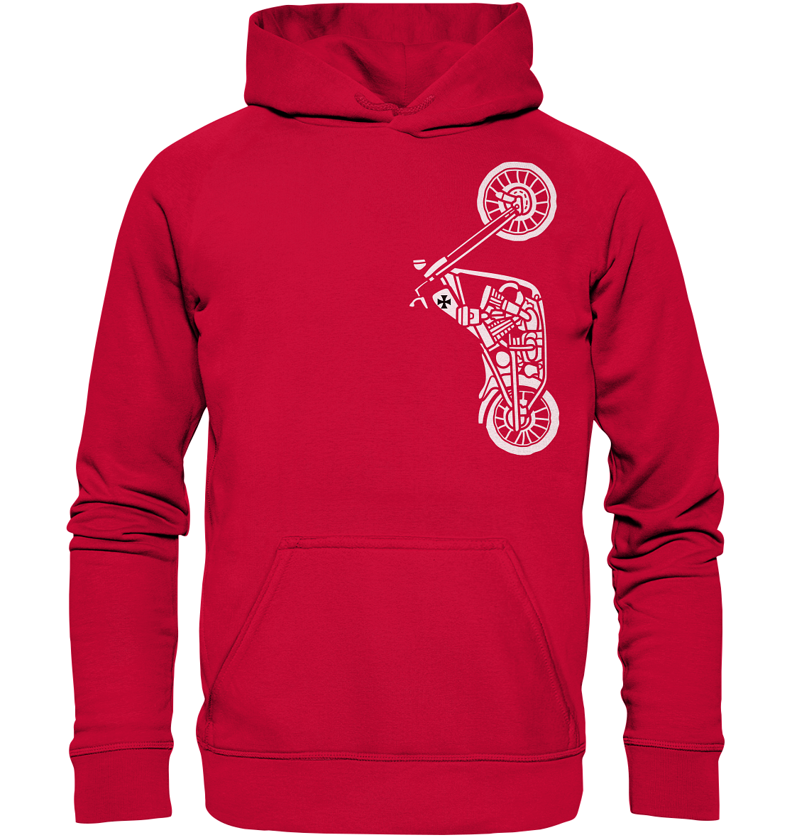 Motorrad - Chopper - Hoodie / Kapuzenpullover