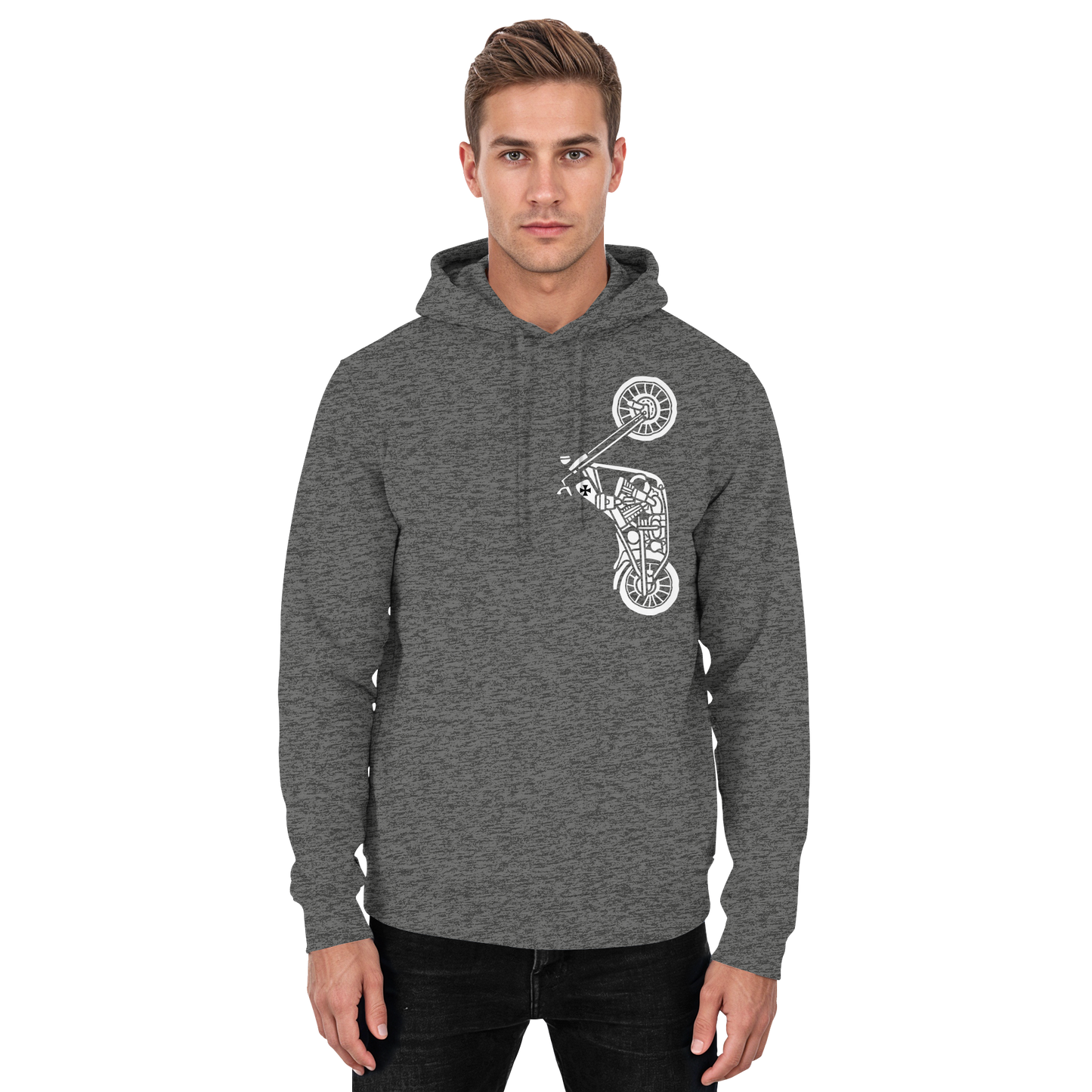 Motorrad - Chopper - Hoodie / Kapuzenpullover