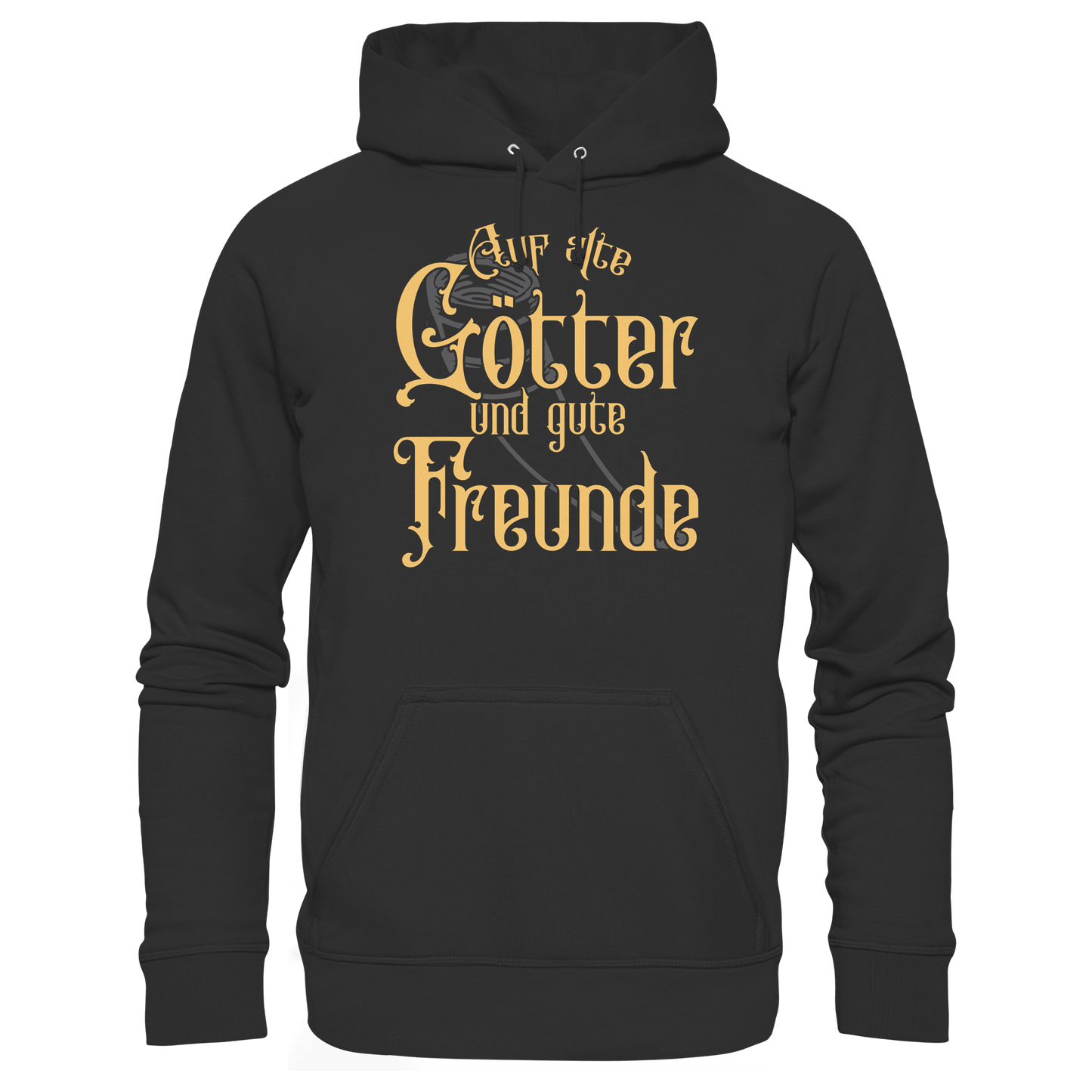 Auf alte Götter und gute Freunde - Hoodie / Kapuzenpullover