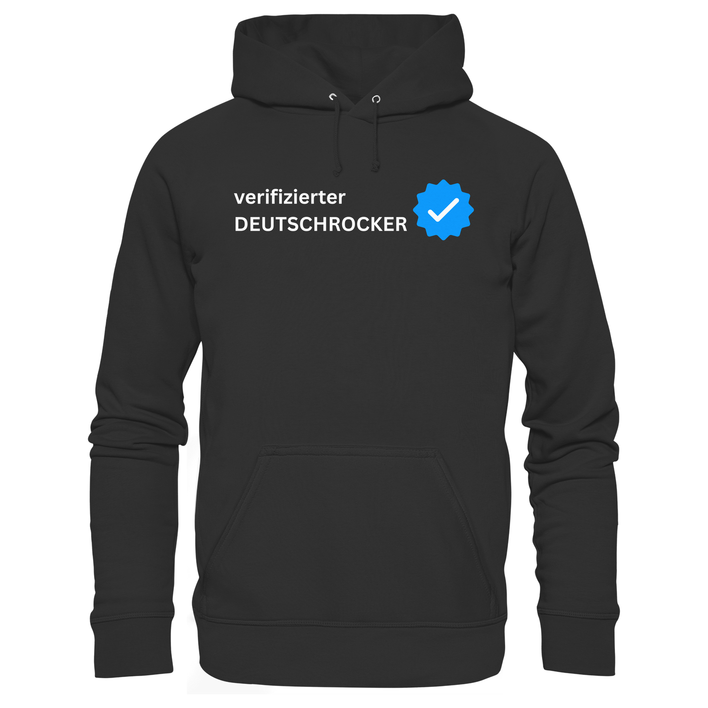 verifizierter Deutschrocker - Hoodie / Kapuzenpullover