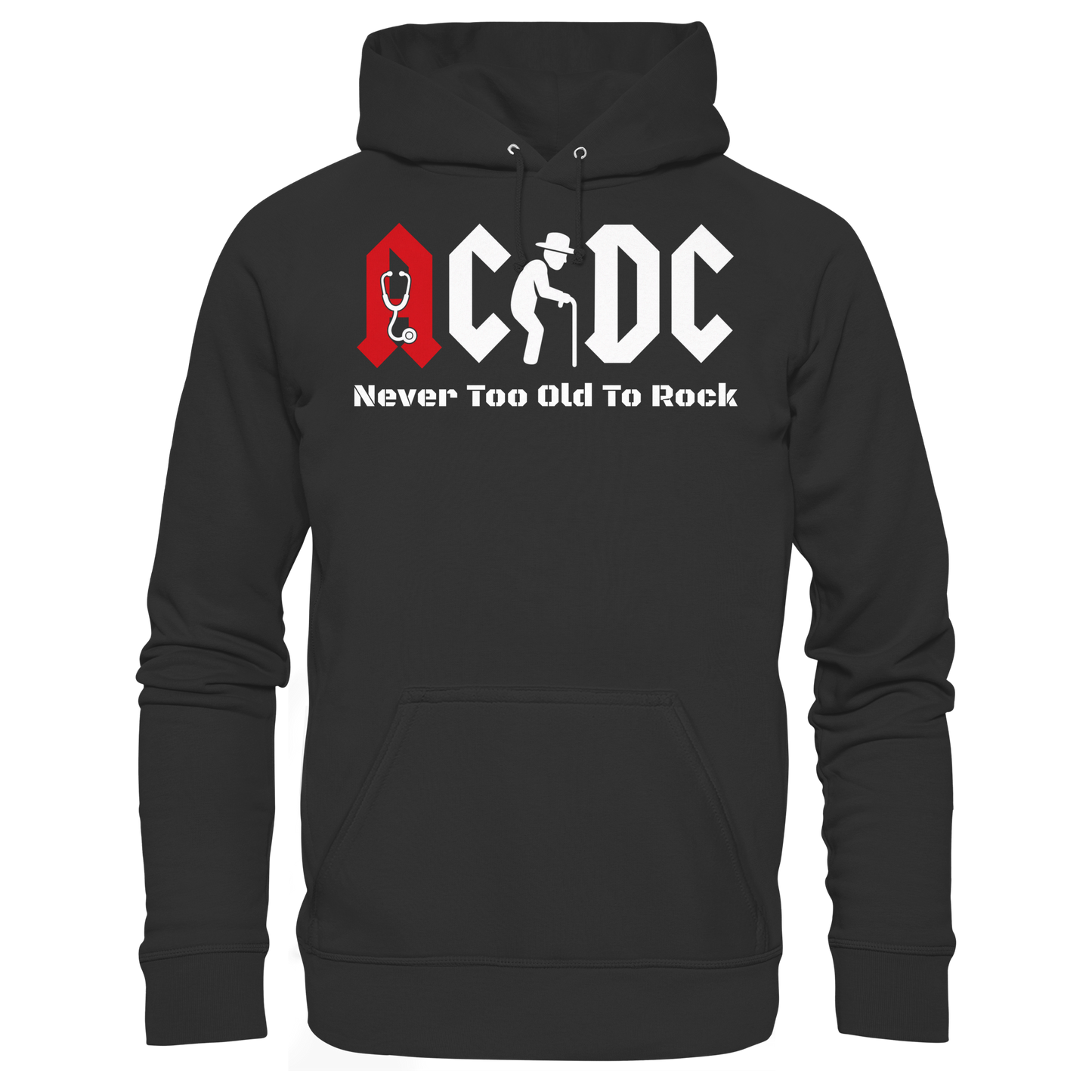 Altrocker - Never Too Old To Rock - Hoodie