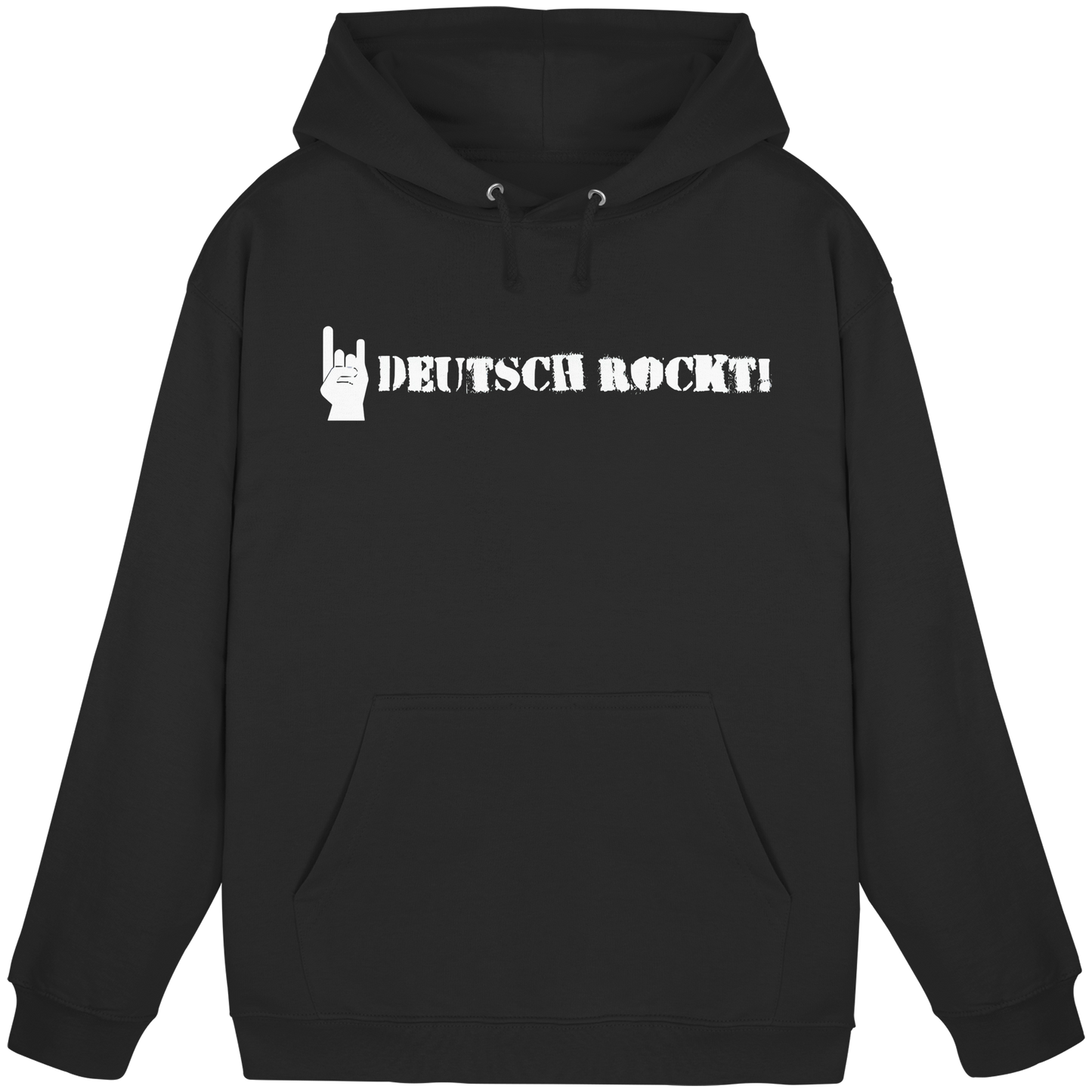 DEUTSCH ROCKT - Logo - Hoodie / Kapuzenpullover