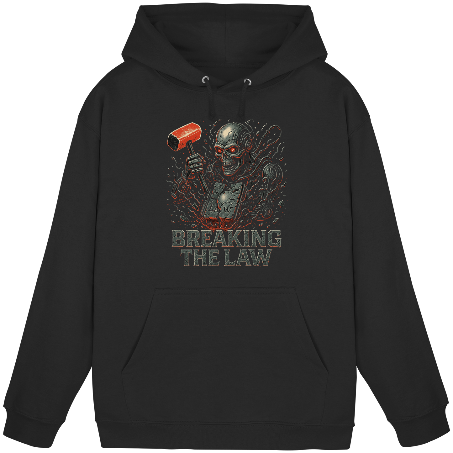 Breaking the Law - Cyborg - Hoodie / Kapuzenpullover