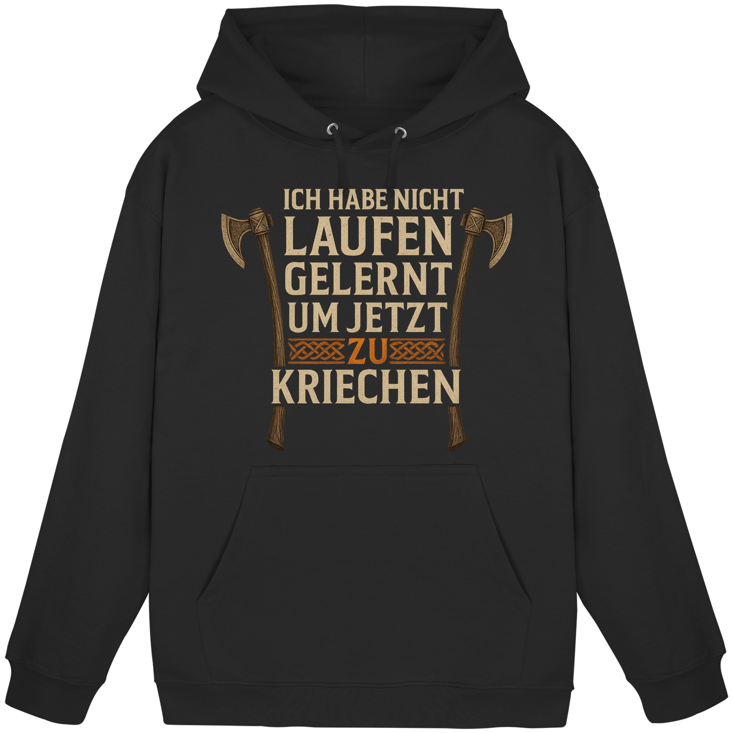 Niemals kriechen - Axt - Hoodie / Kapuzenpullover