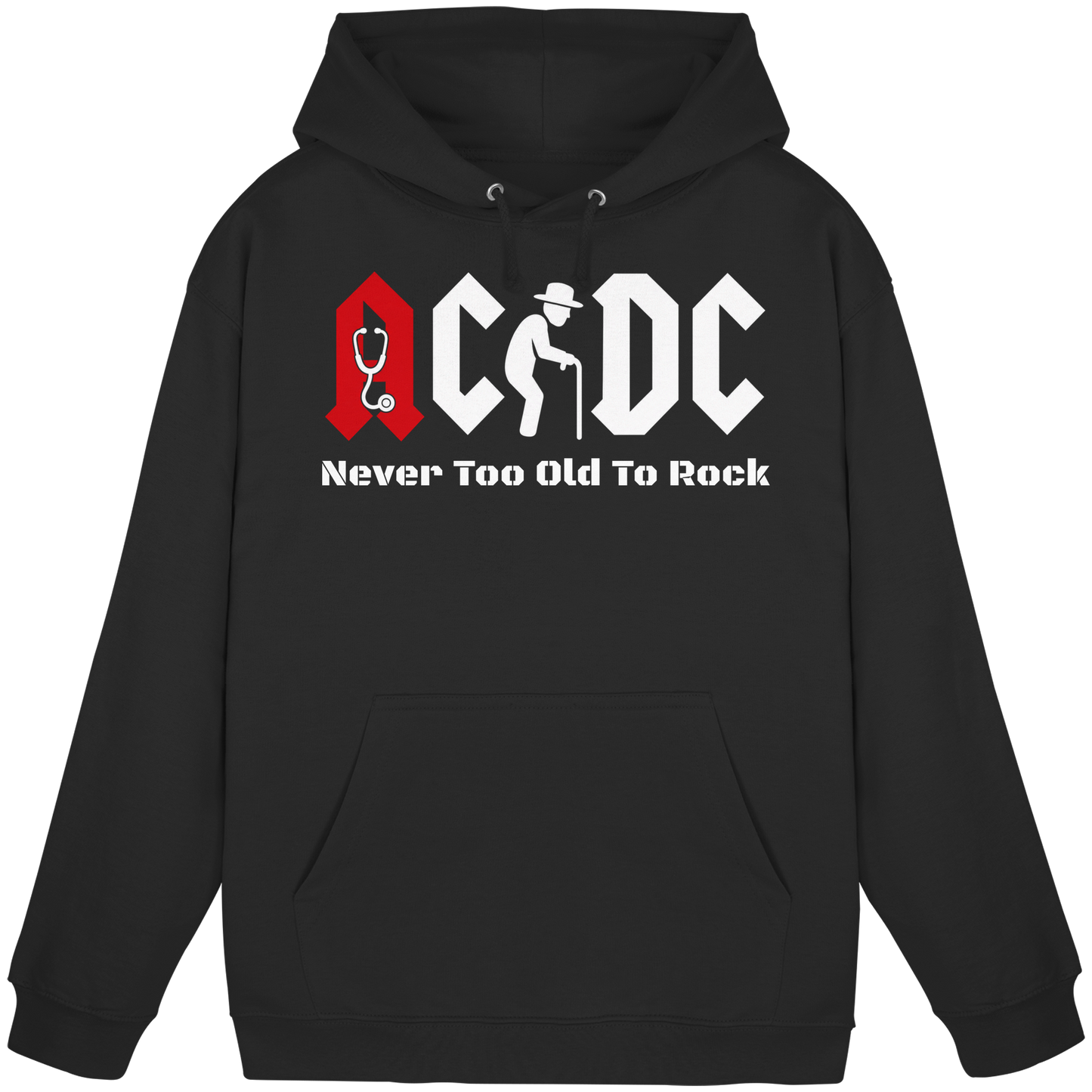 Altrocker - Never Too Old To Rock - Hoodie