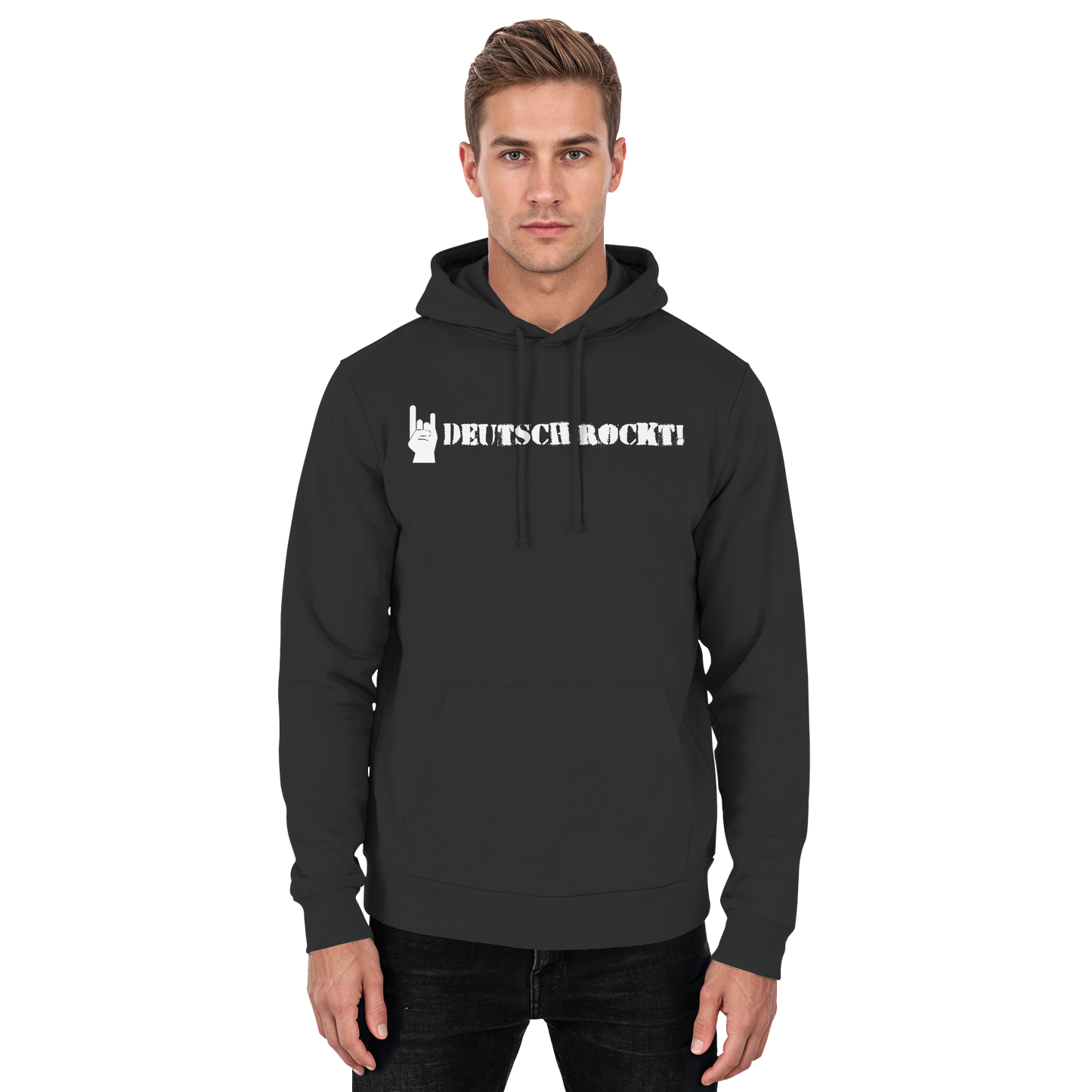 DEUTSCH ROCKT - Logo - Hoodie / Kapuzenpullover