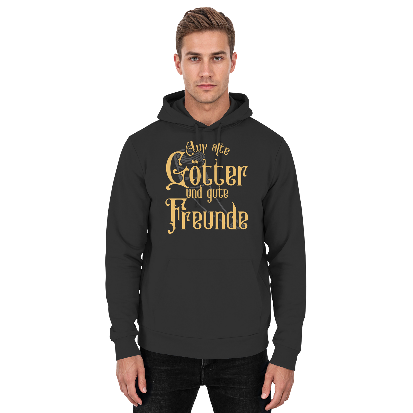 Auf alte Götter und gute Freunde - Hoodie / Kapuzenpullover