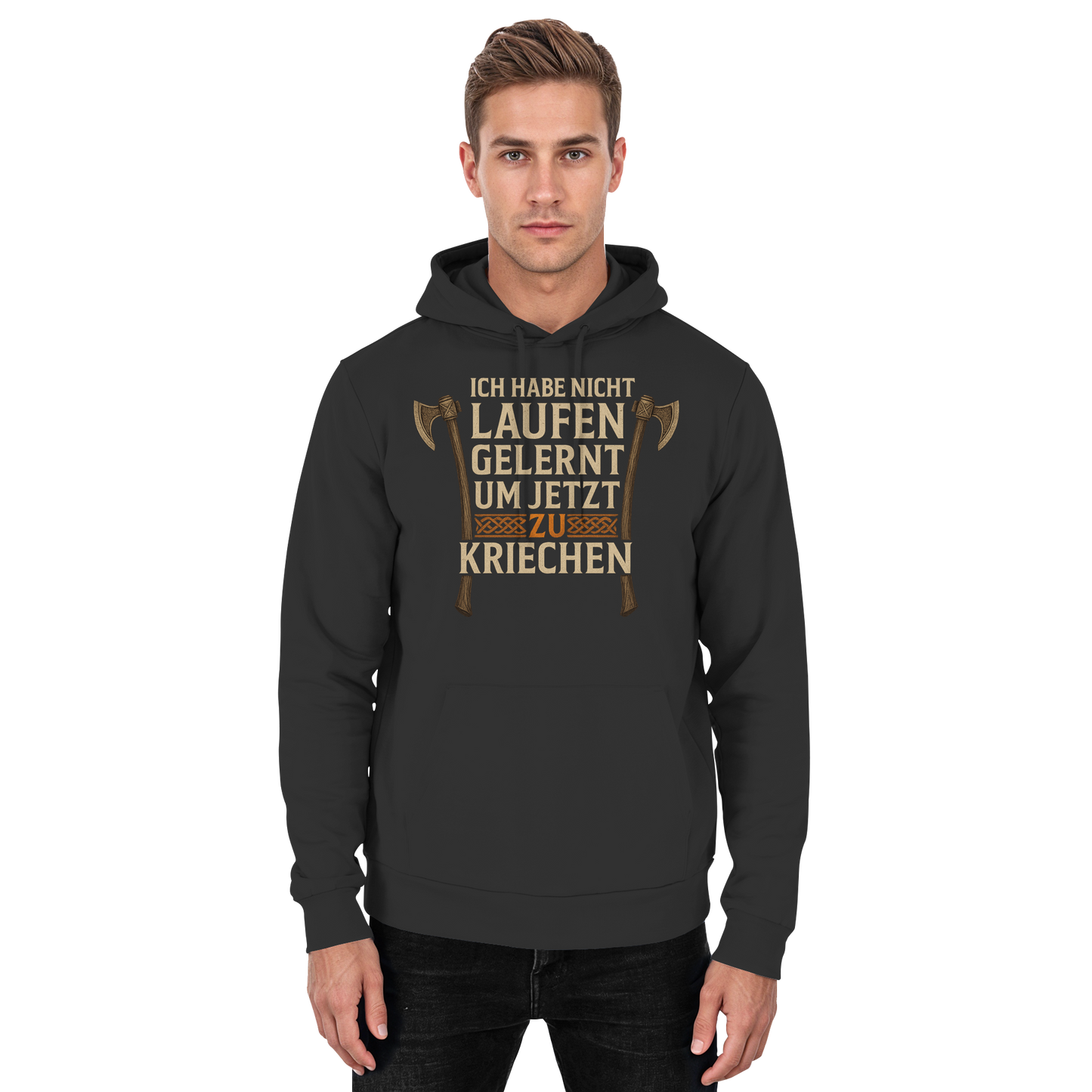 Niemals kriechen - Axt - Hoodie / Kapuzenpullover