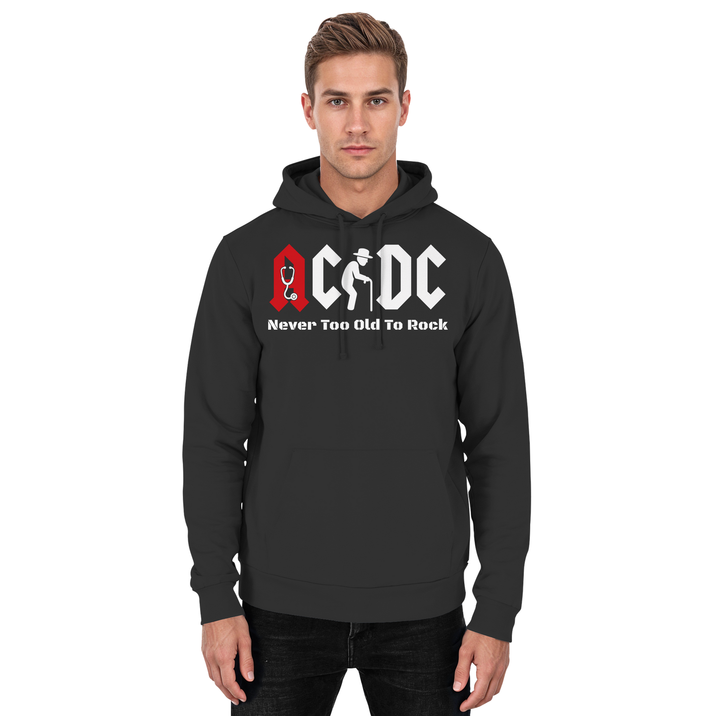 Altrocker - Never Too Old To Rock - Hoodie
