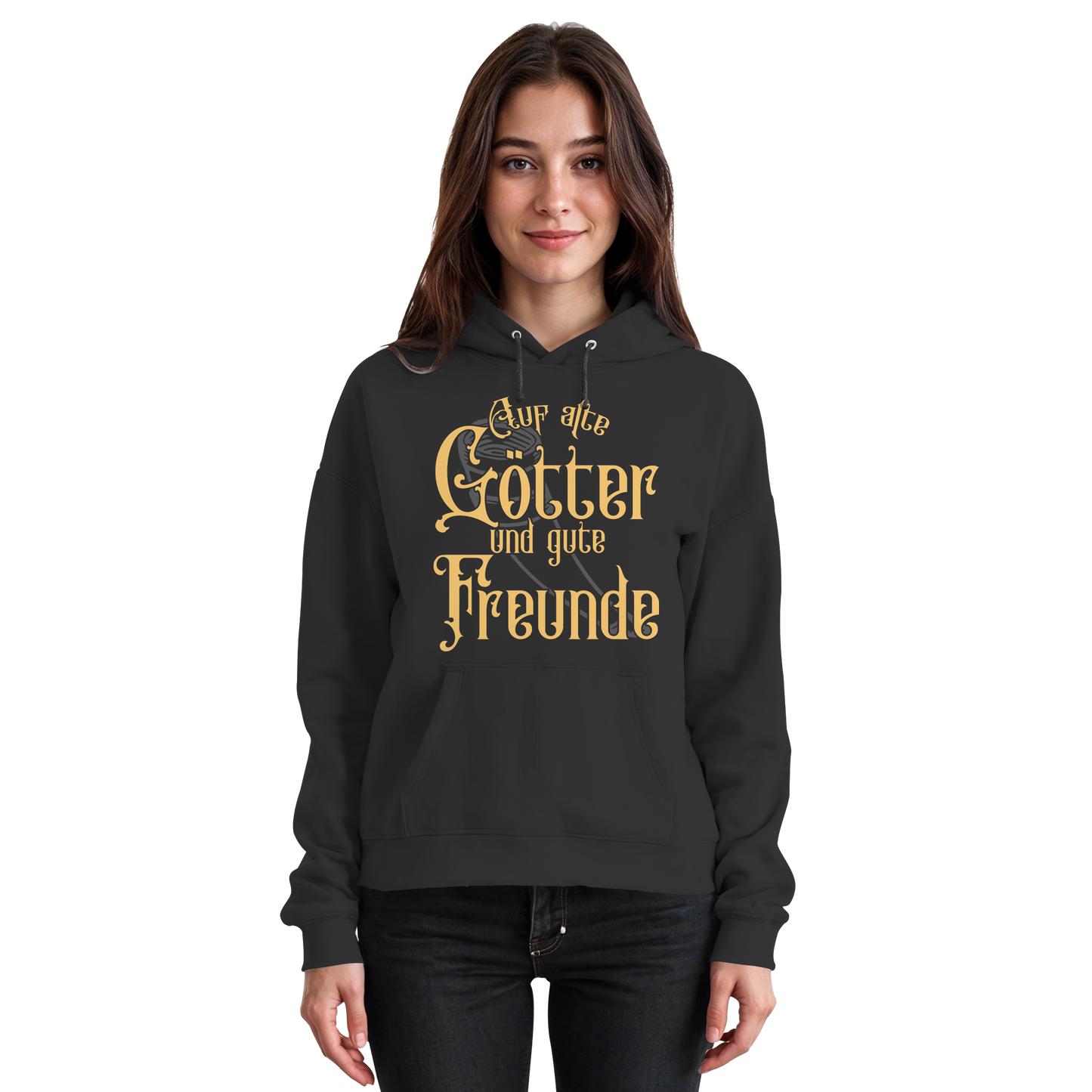 Auf alte Götter und gute Freunde - Hoodie / Kapuzenpullover