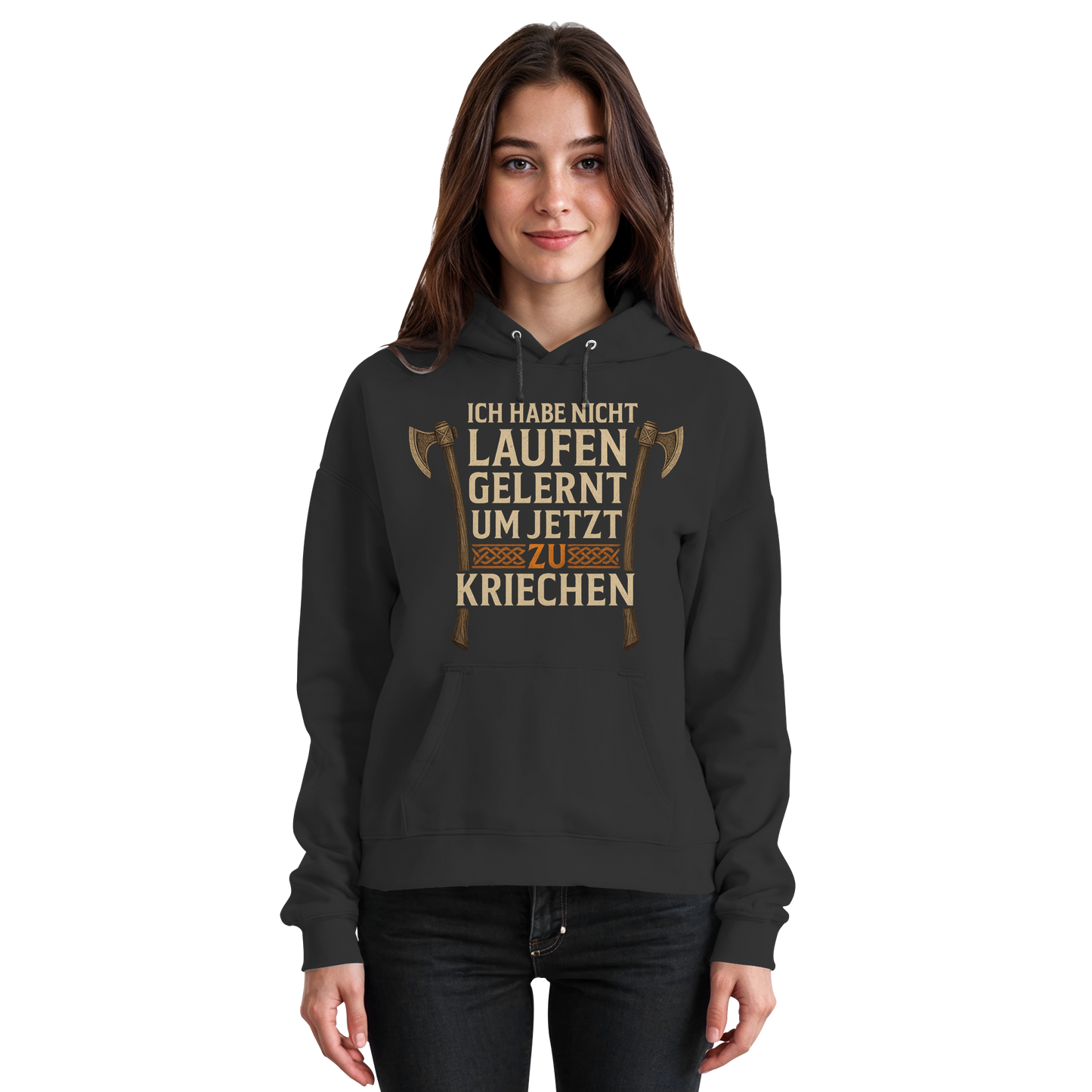 Niemals kriechen - Axt - Hoodie / Kapuzenpullover