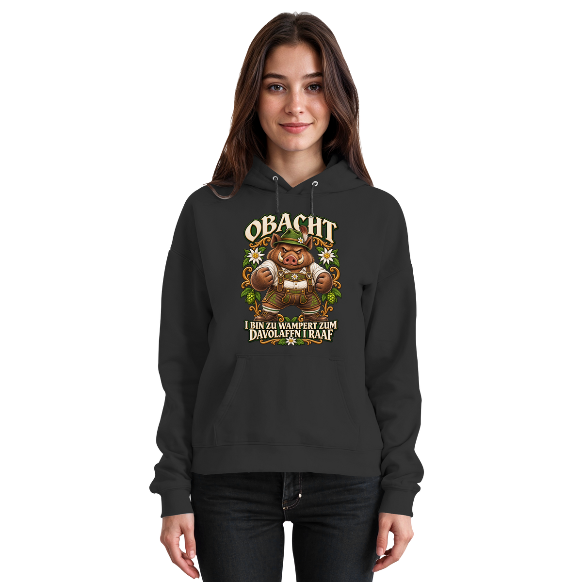 Obacht - I bin zu wampert - Hoodie