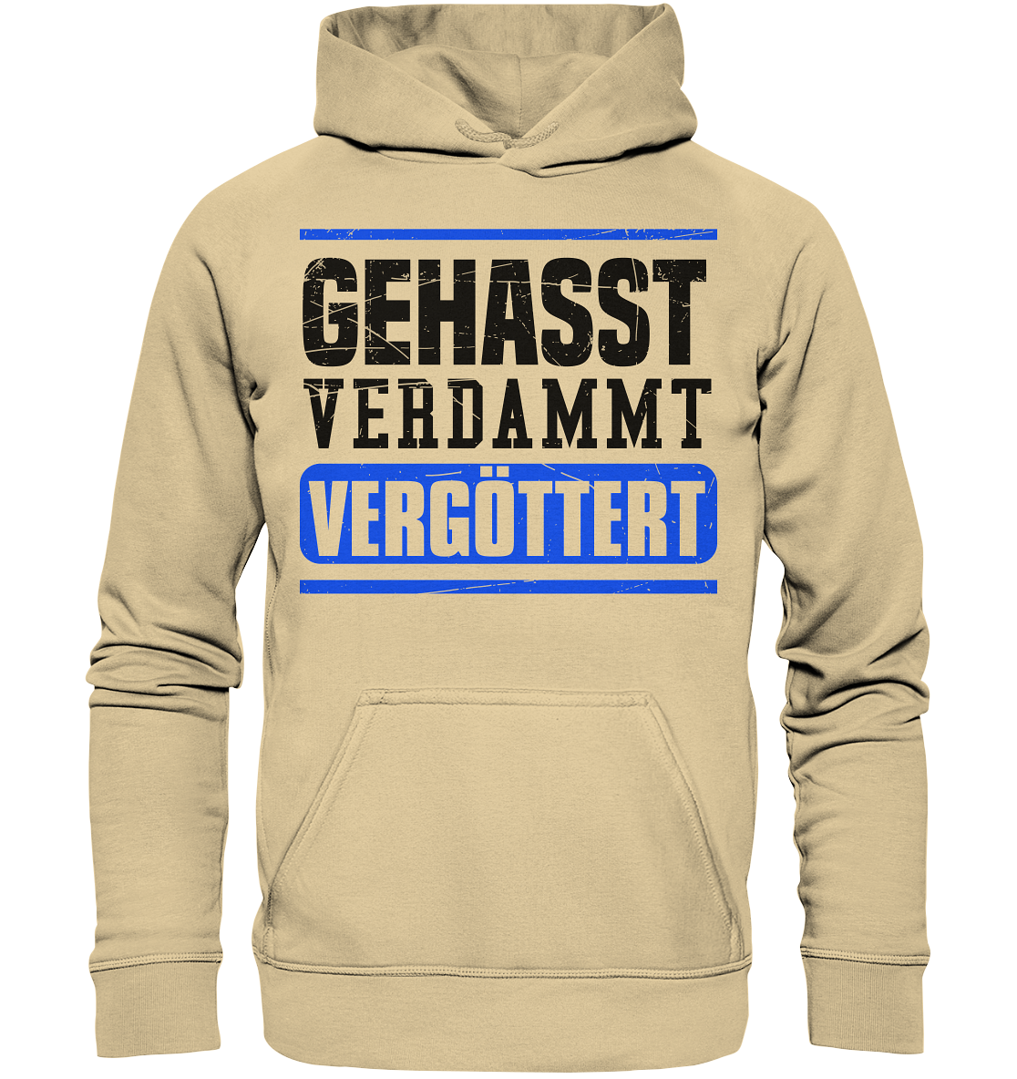GEHASST VERDAMMT VERGÖTTERT - Hoodie / Kapuzenpullover