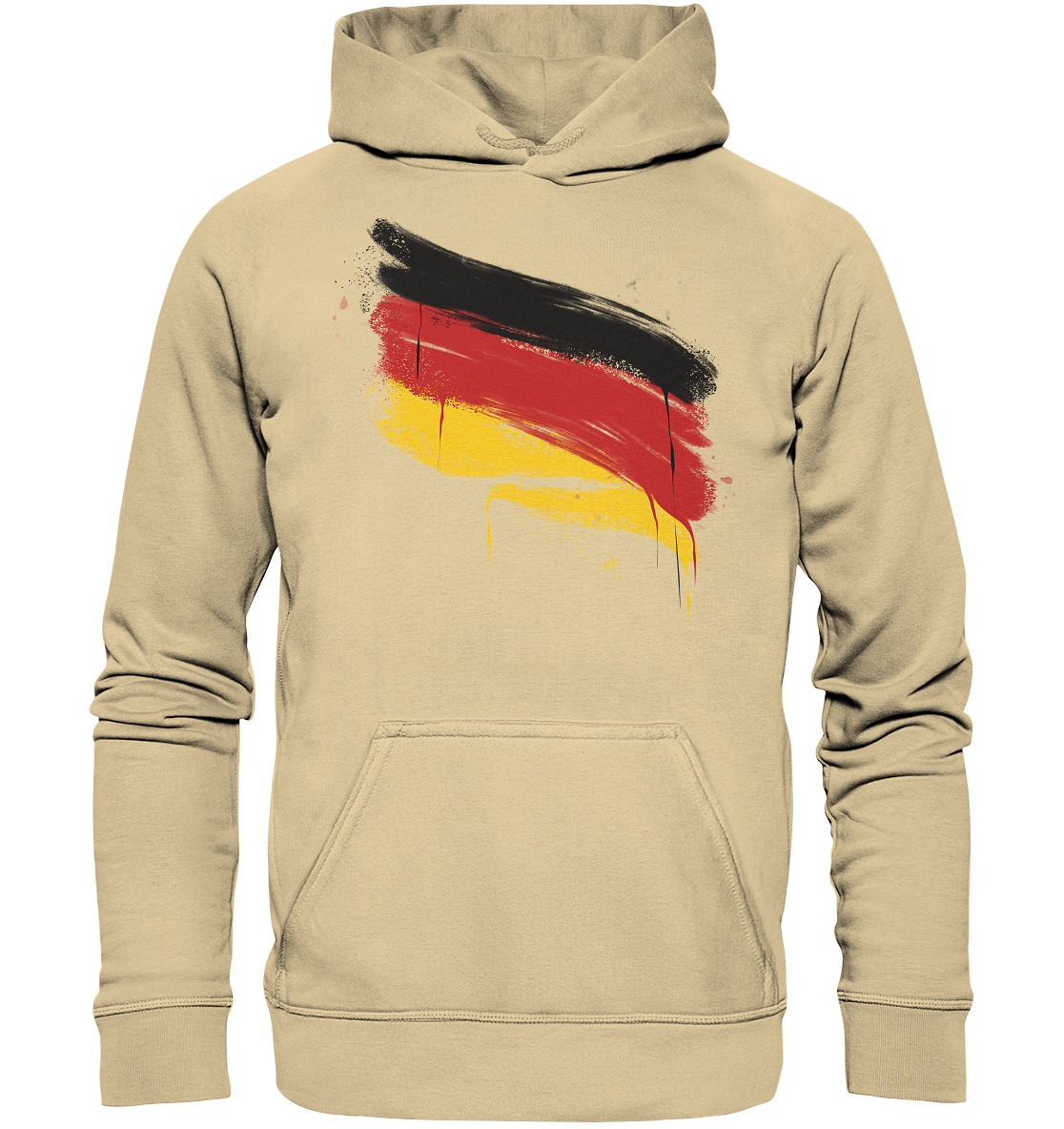 Deutschland Fahne - Hoodie / Kapuzenpullover