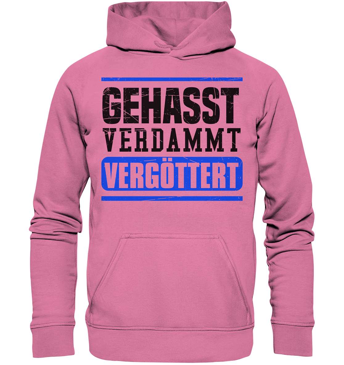 GEHASST VERDAMMT VERGÖTTERT - Hoodie / Kapuzenpullover
