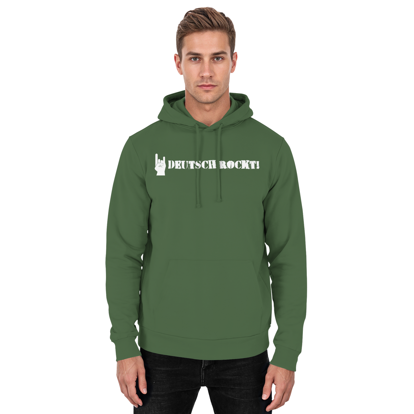 DEUTSCH ROCKT - Logo - Hoodie / Kapuzenpullover