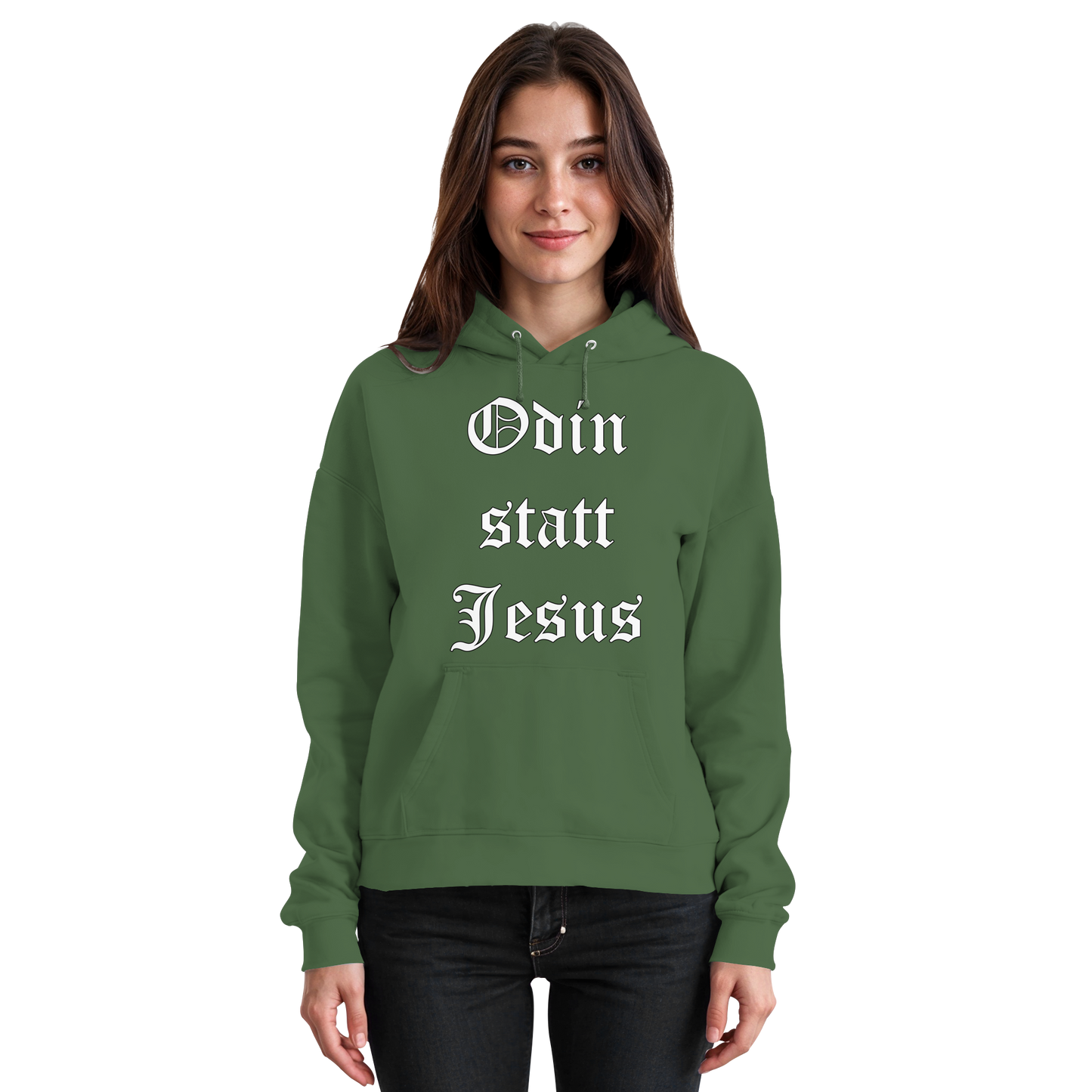 Odin statt Jesus - Hoodie / Kapuzenpullover