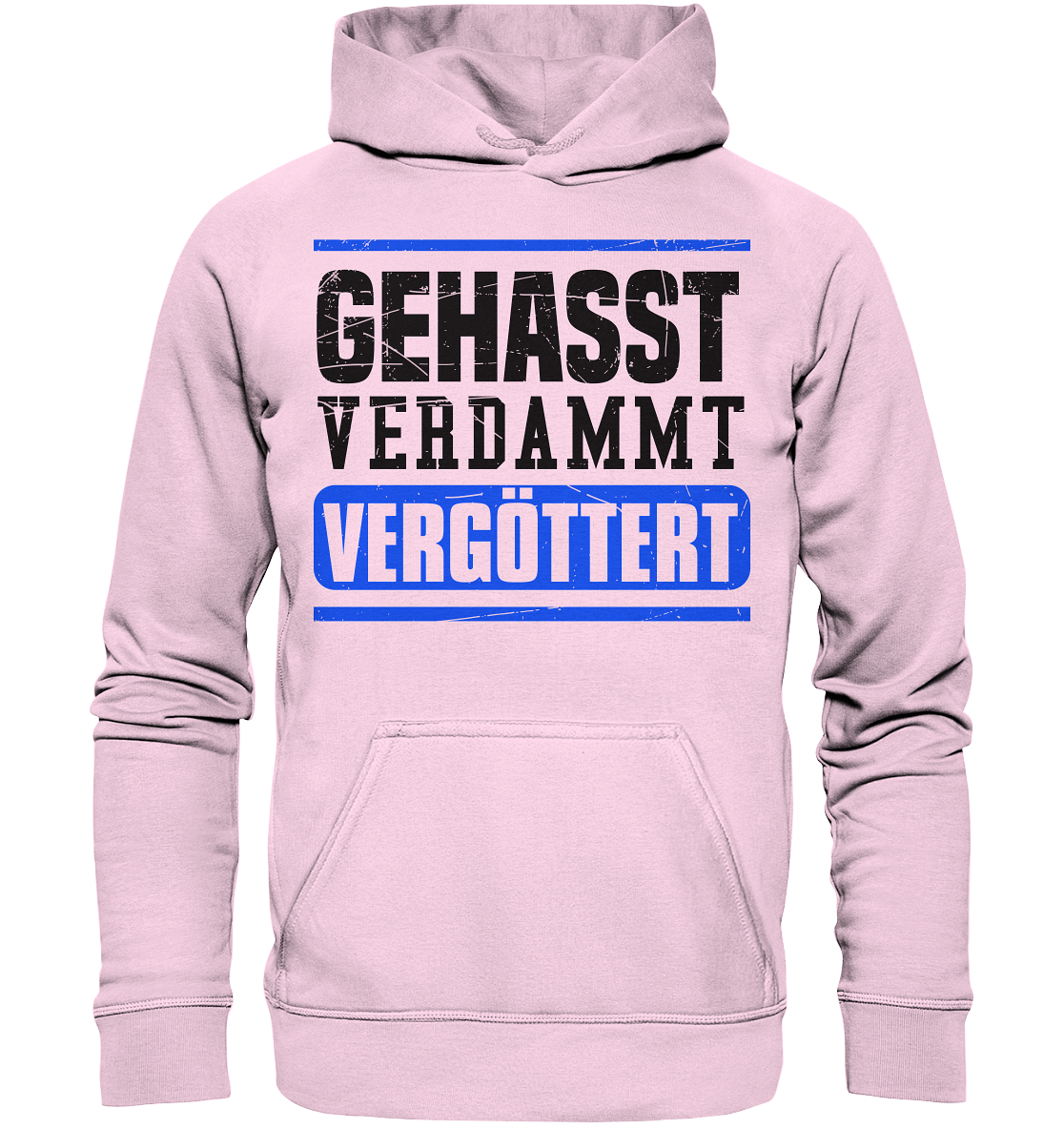 GEHASST VERDAMMT VERGÖTTERT - Hoodie / Kapuzenpullover