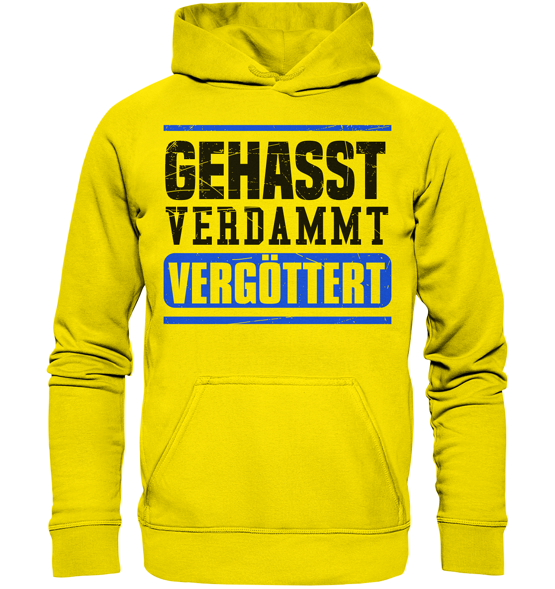 GEHASST VERDAMMT VERGÖTTERT - Hoodie / Kapuzenpullover