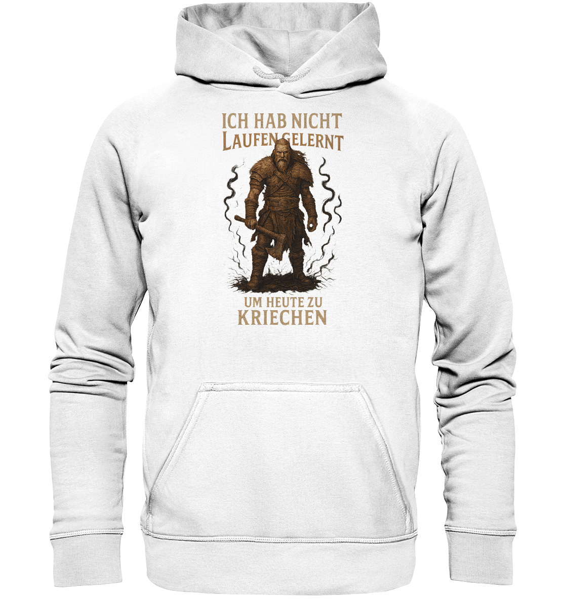 Niemals Kriechen - Hoodie / Kapuzenpullover