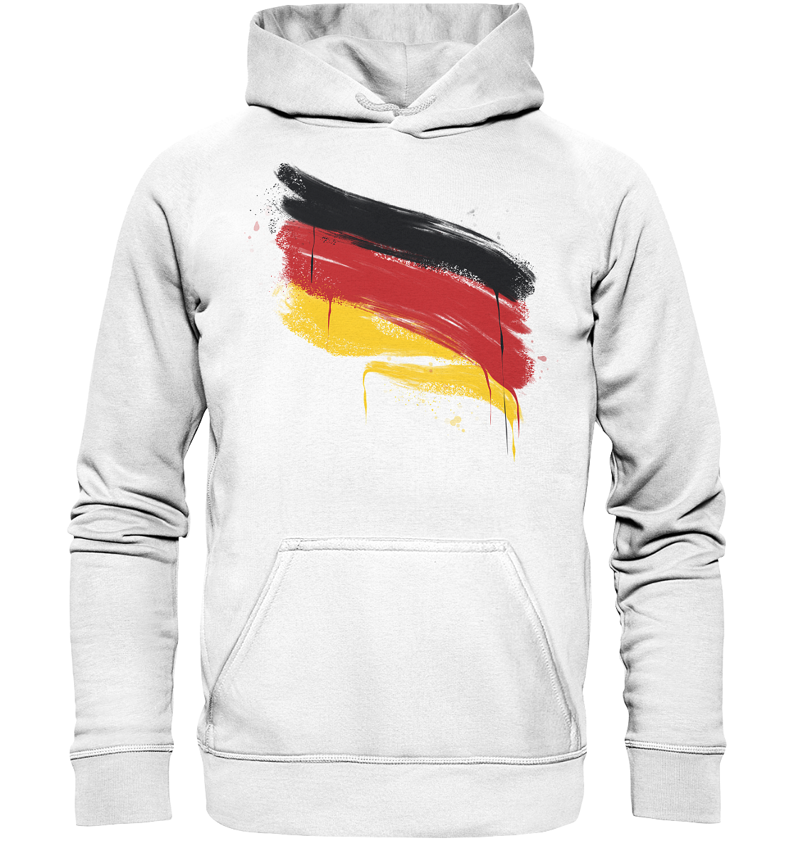 Deutschland Fahne - Hoodie / Kapuzenpullover