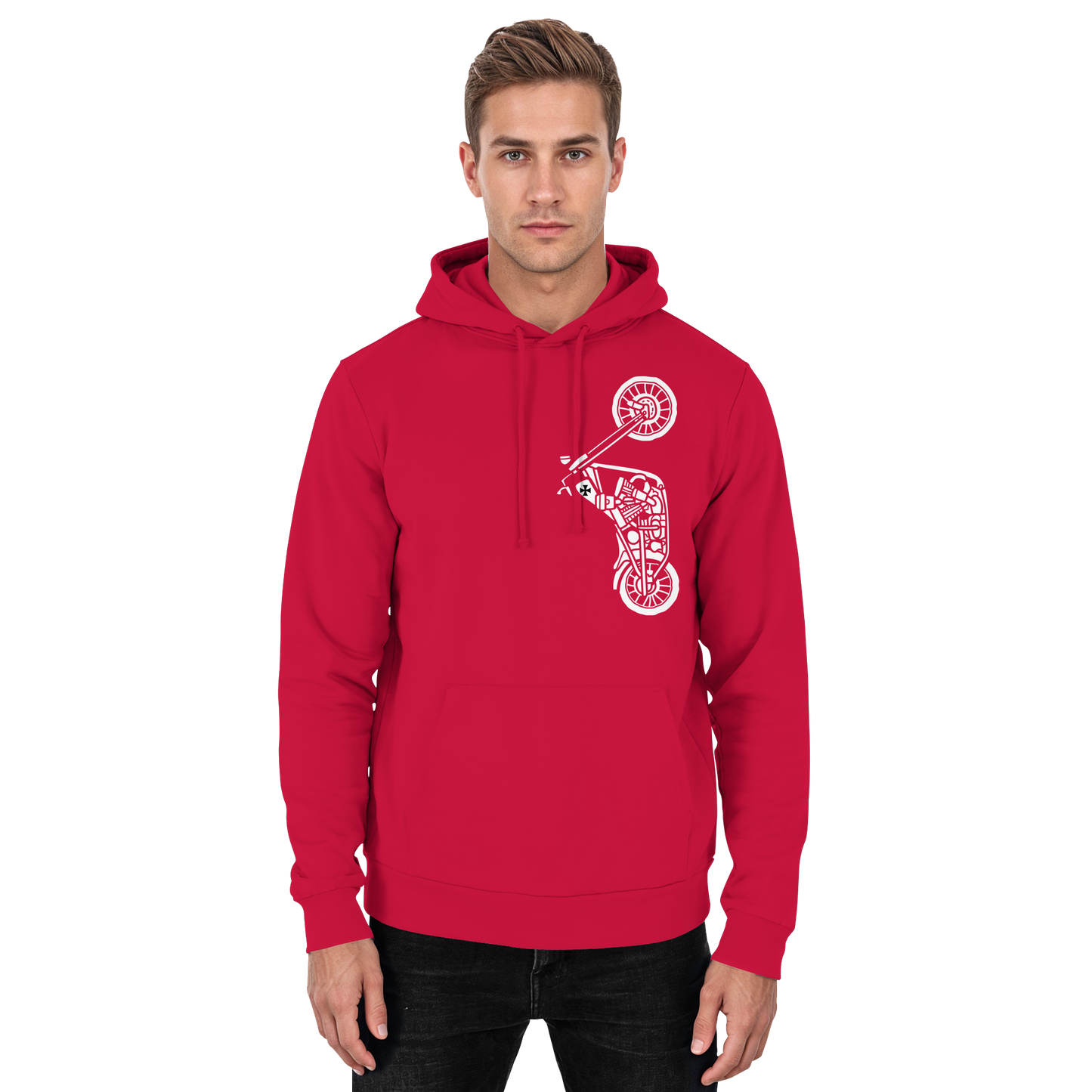 Motorrad - Chopper - Hoodie / Kapuzenpullover