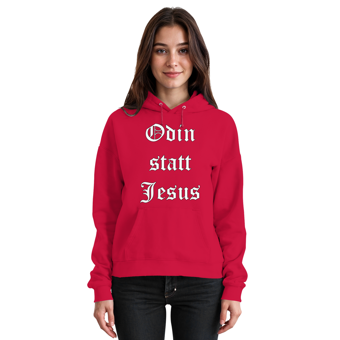 Odin statt Jesus - Hoodie / Kapuzenpullover