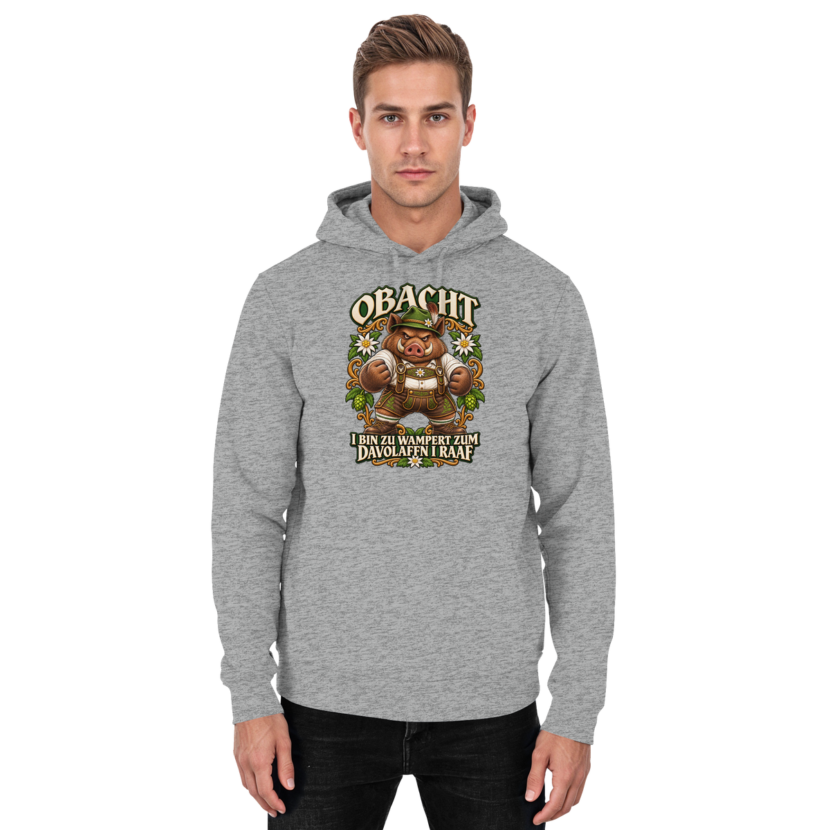Obacht - I bin zu wampert - Hoodie