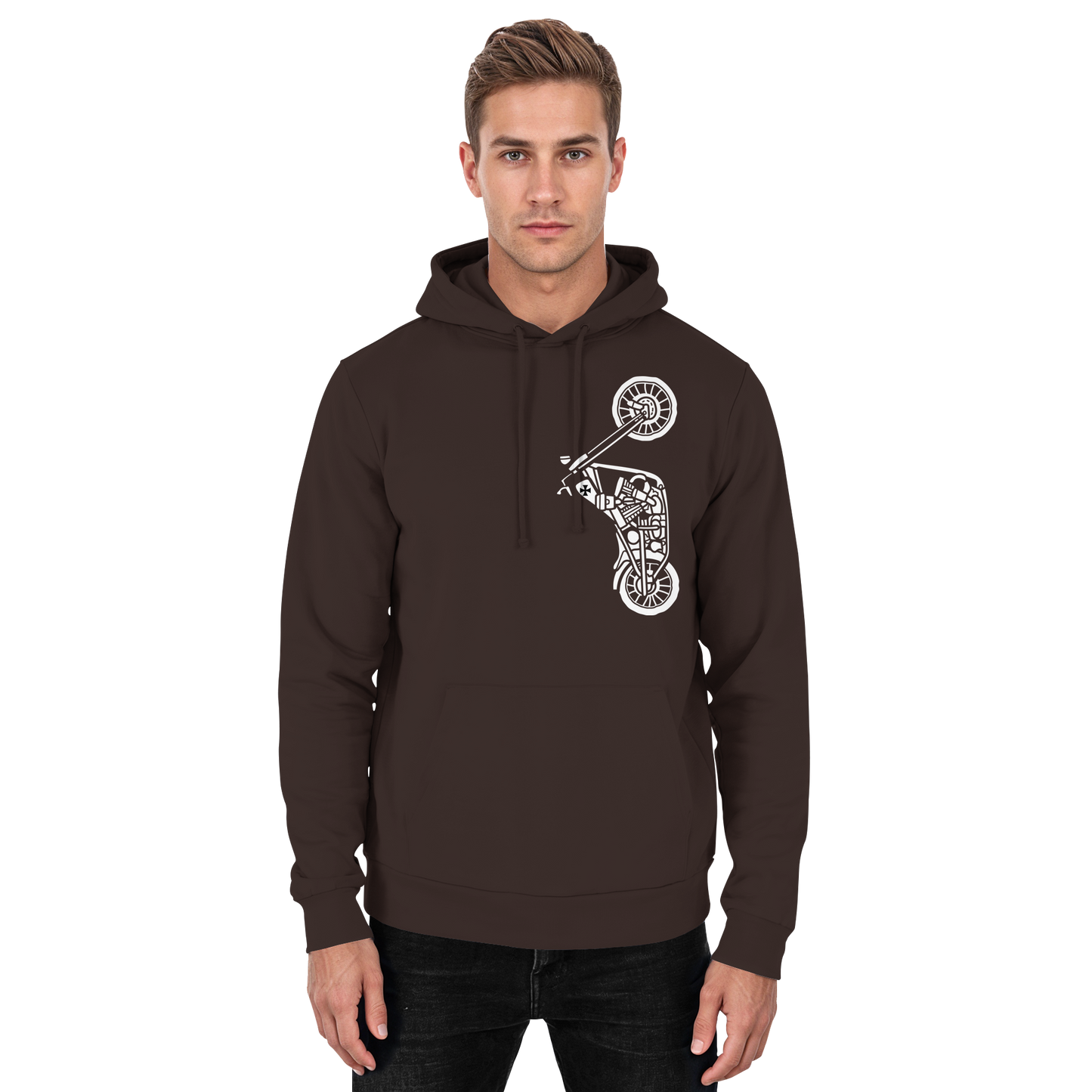 Motorrad - Chopper - Hoodie / Kapuzenpullover