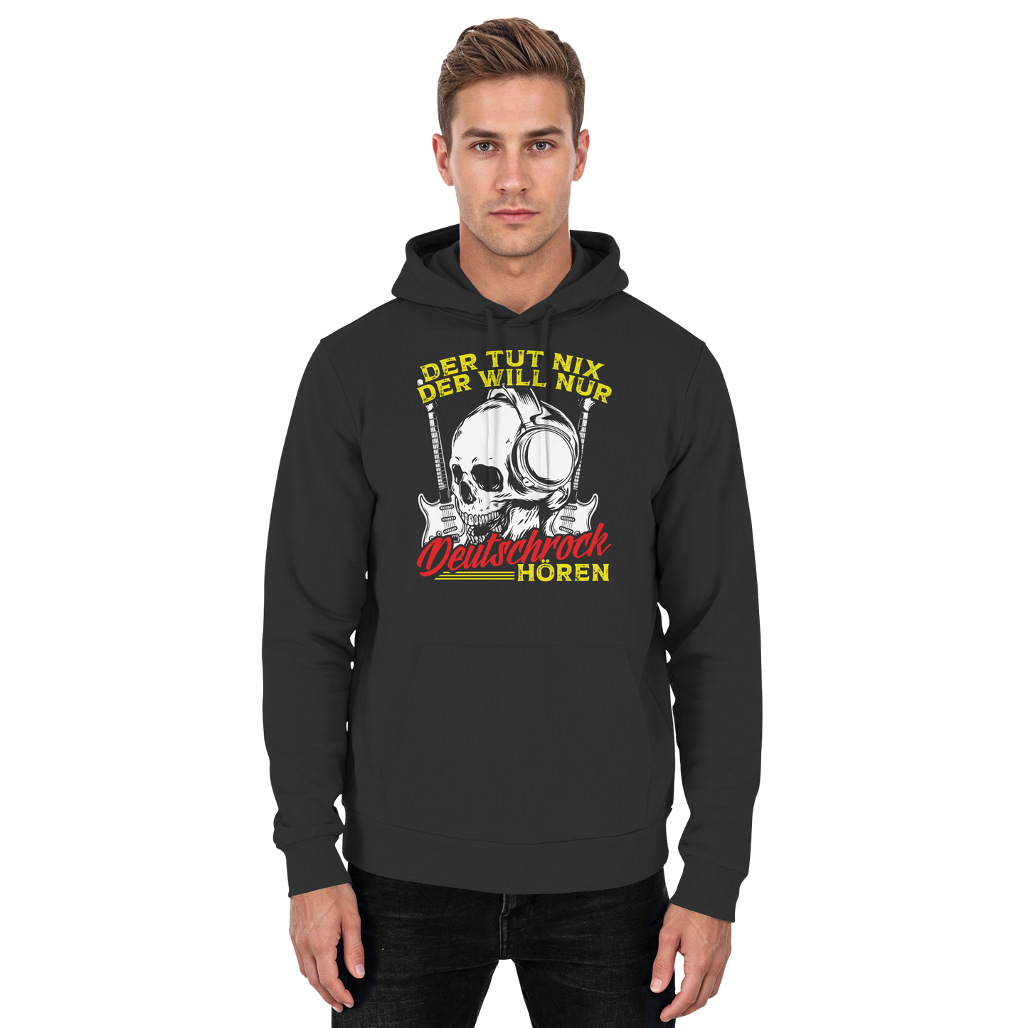 Der tut nix, der will nur Deutschrock hören - Hoodie