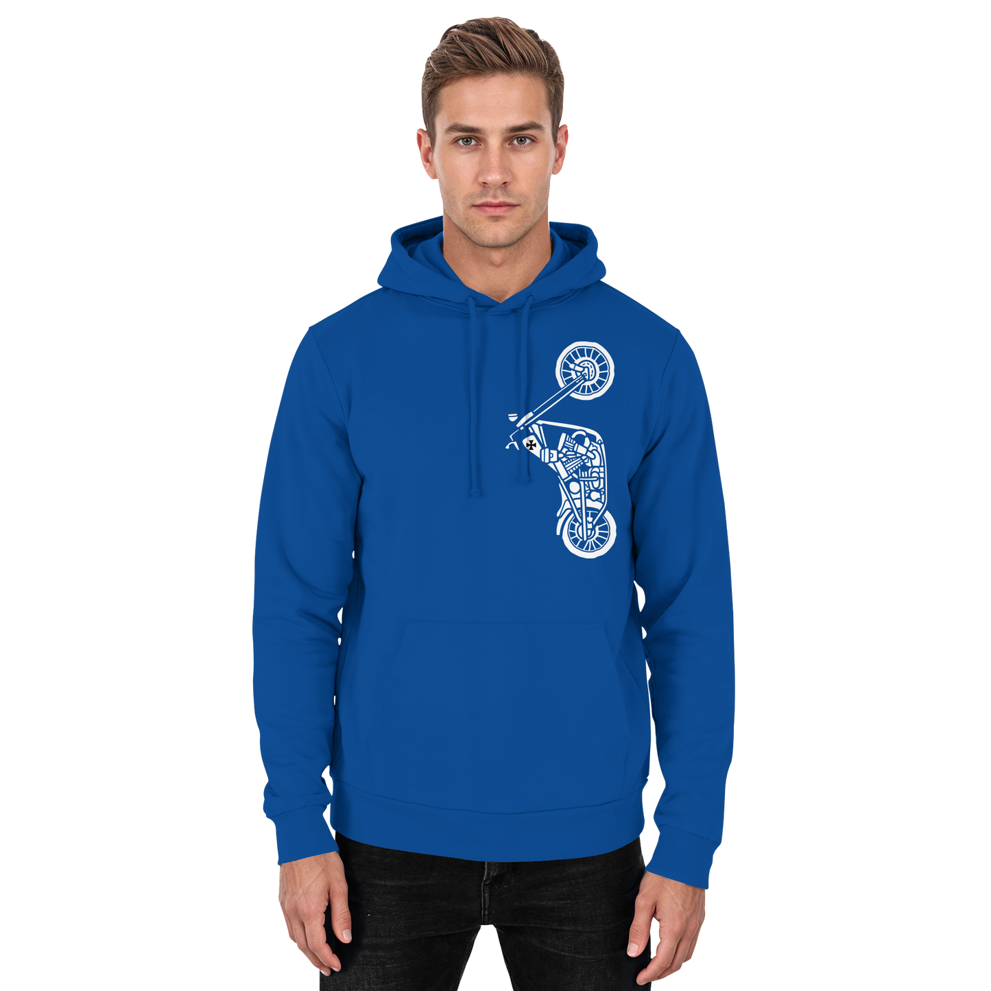 Motorrad - Chopper - Hoodie / Kapuzenpullover