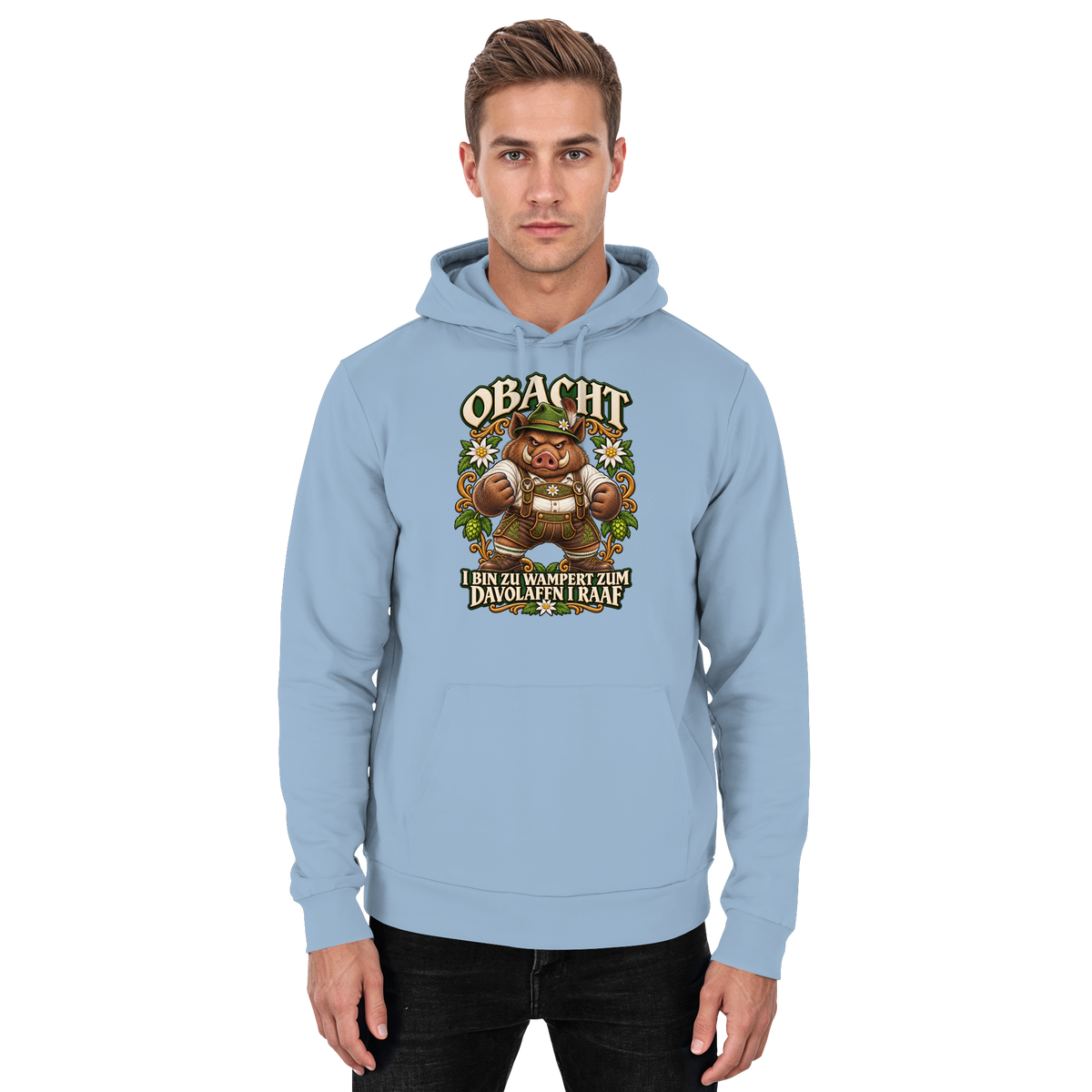 Obacht - I bin zu wampert - Hoodie
